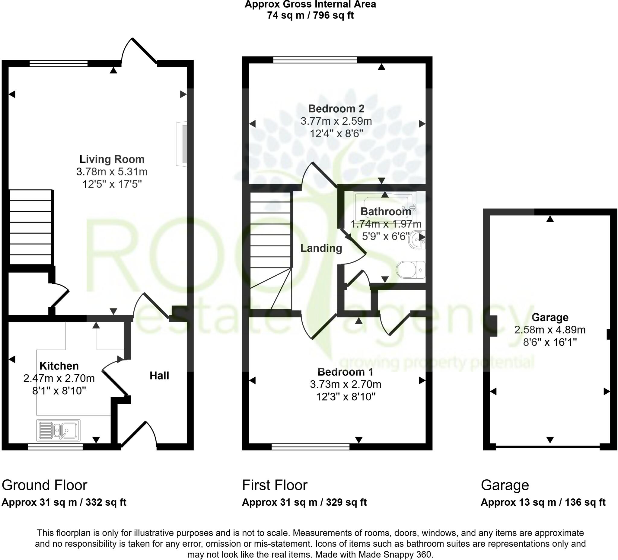 Fyfield Road, Thatcham, Berkshire, RG19 floorplan