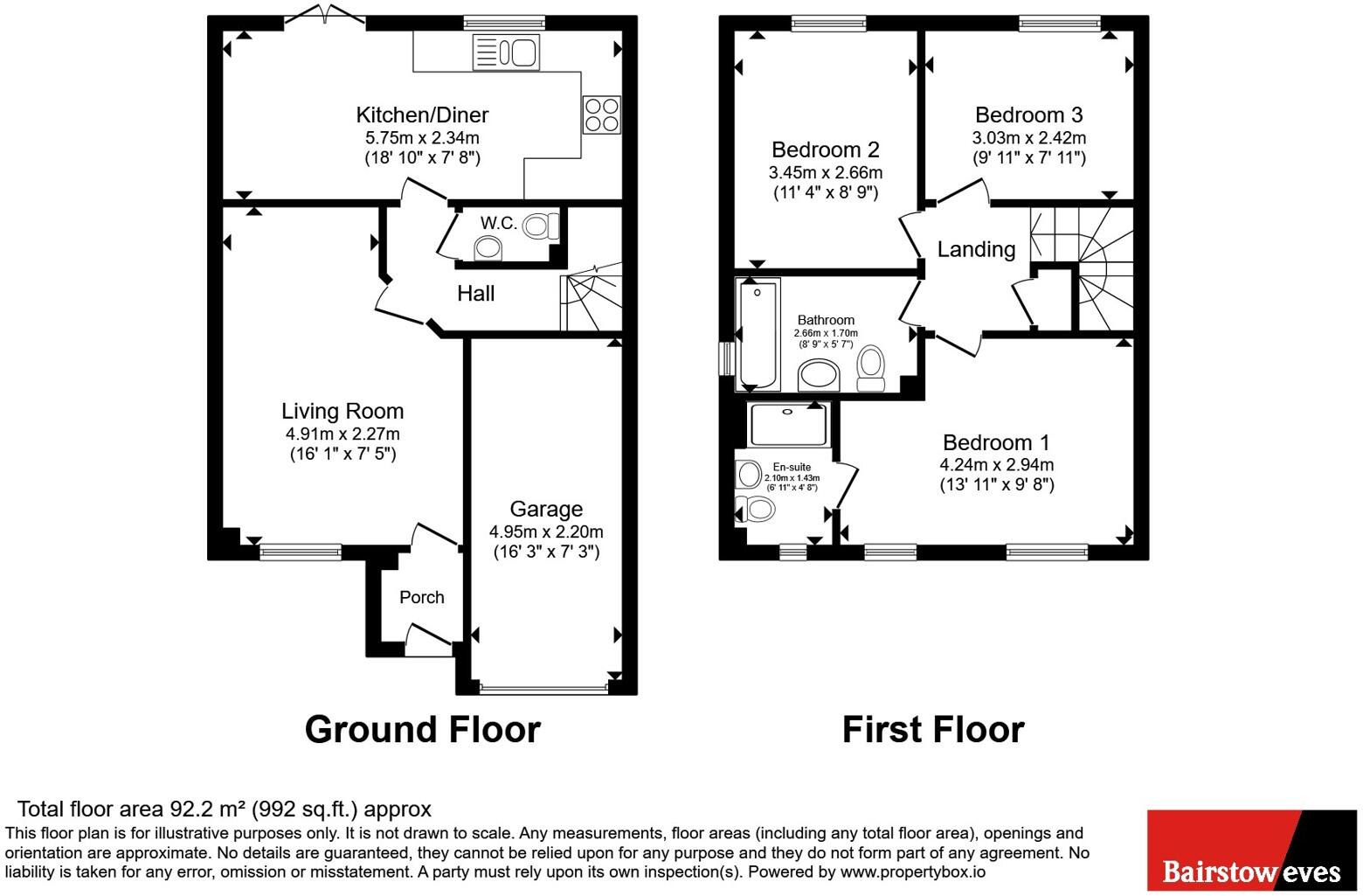 Spitfire Way, Hucknall, Nottingham, Nottinghamshire, NG15 floorplan