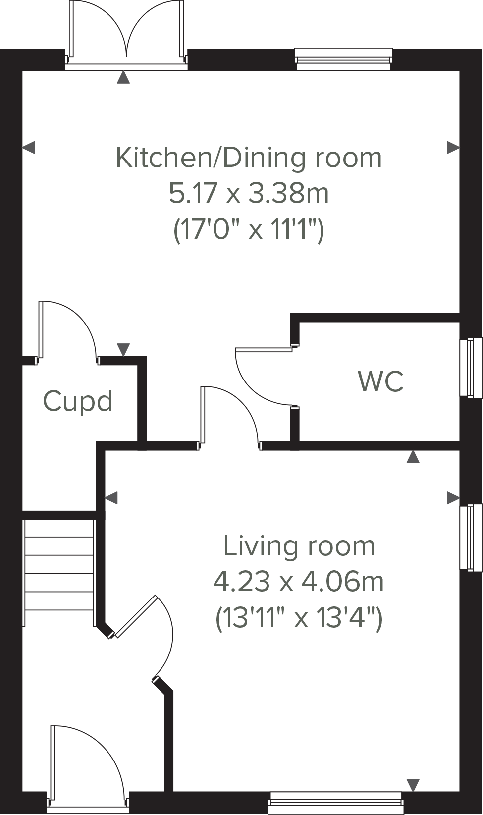 Off Newlands Drive,
Grove,
Wantage,
Oxfordshire
 OX12 0FW floorplan