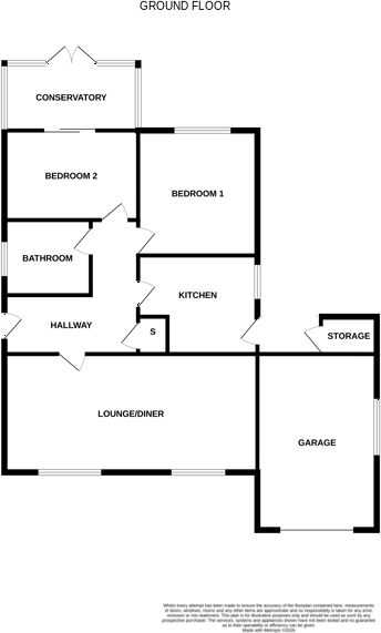 18 Main Street, Allerton Bywater, West Yorkshire, WF10 floorplan