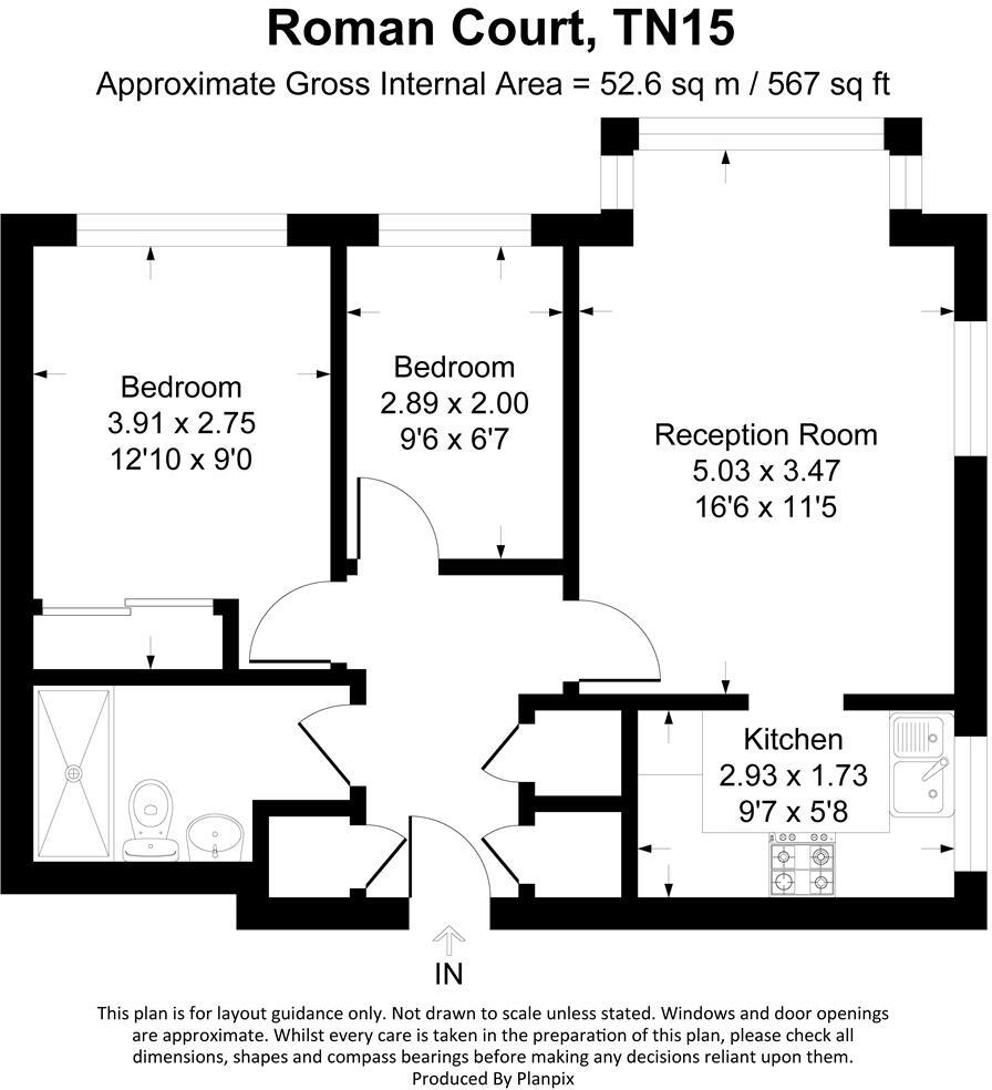 Roman Court, Borough Green floorplan