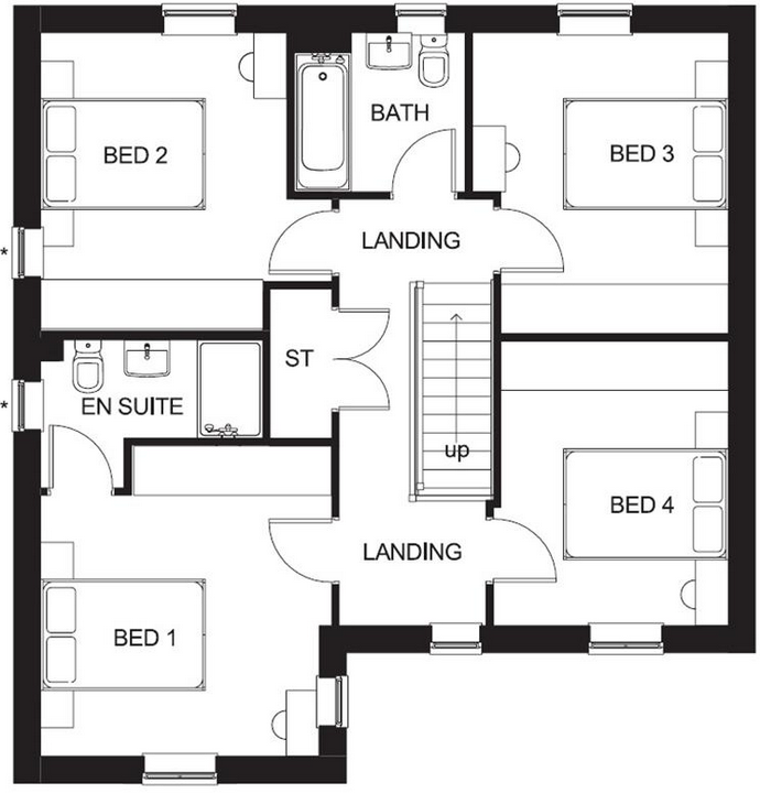 8, Landers Edge floorplan