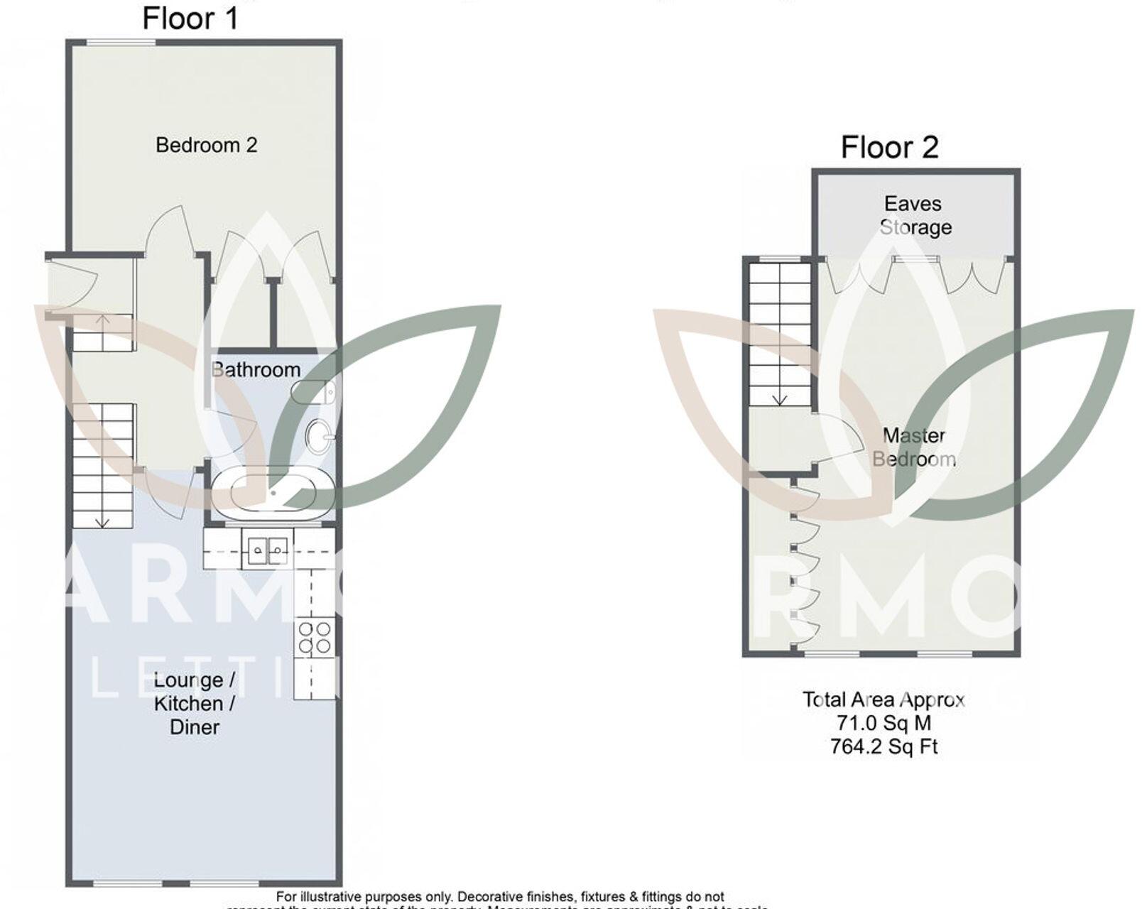 New Road, Rednal, B45 floorplan