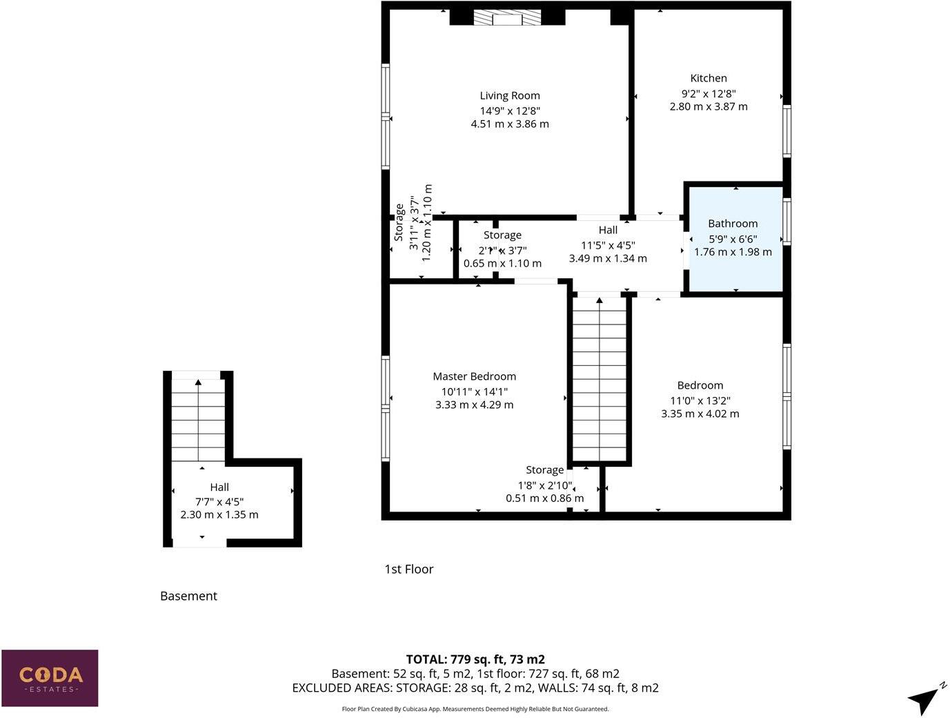Station Road, Millerston, Glasgow floorplan