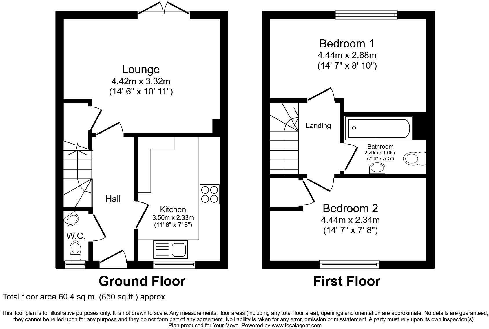 11C, Kirkstall Road, Barnsley floorplan