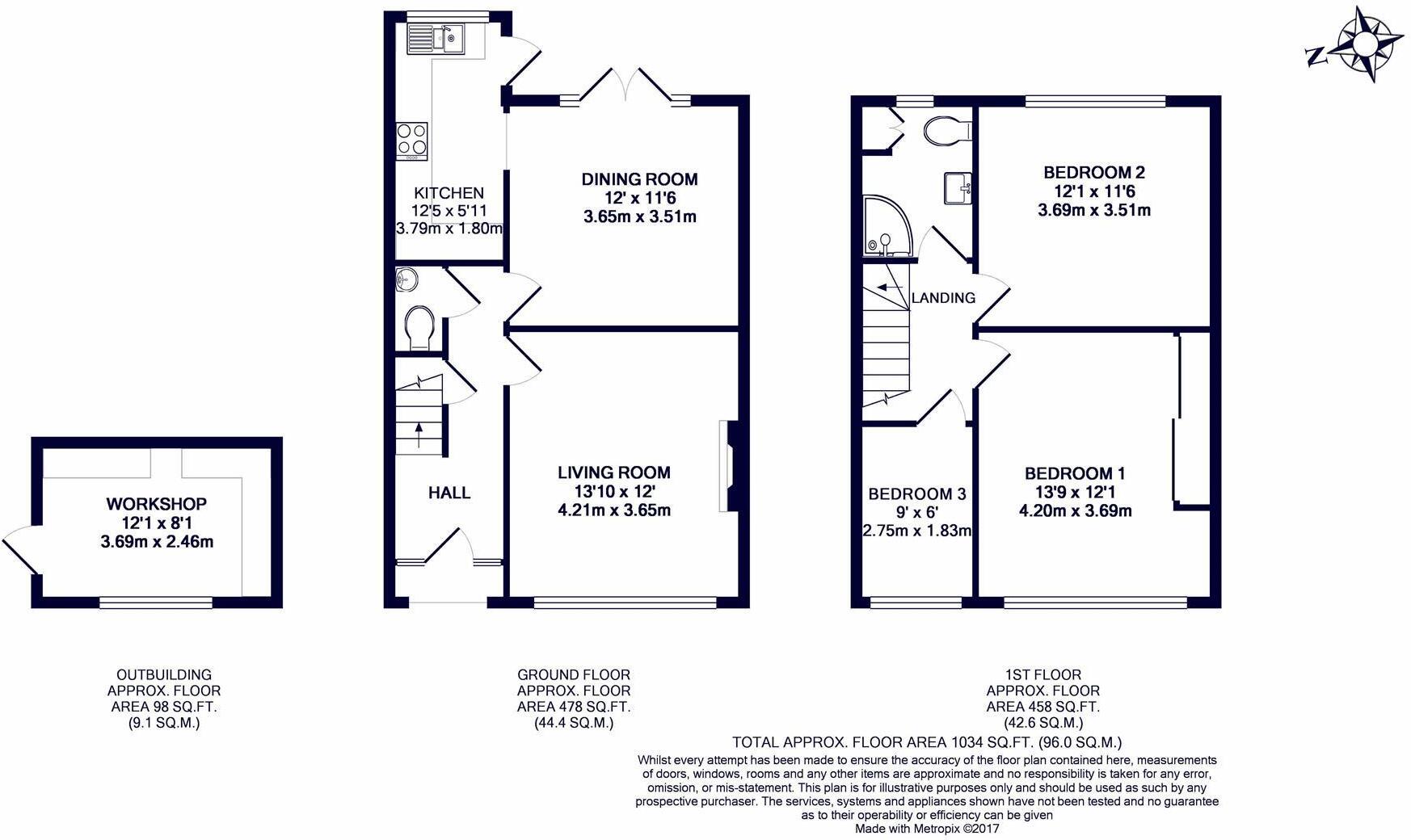 Victoria Avenue, Hillingdon, UB10 floorplan