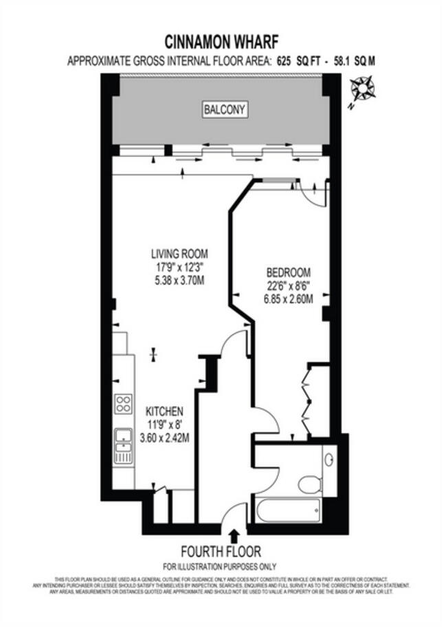 24 Shad Thames, London SE1 floorplan