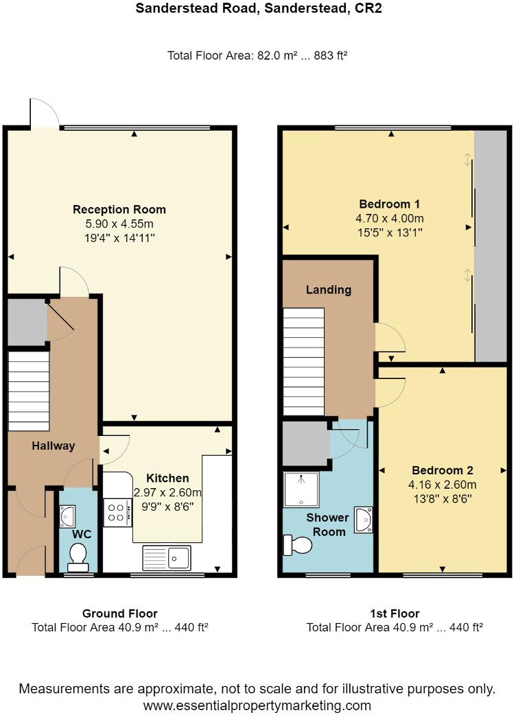 The Hey, Sanderstead Road, Sanderstead, Surrey, CR2 0AJ floorplan