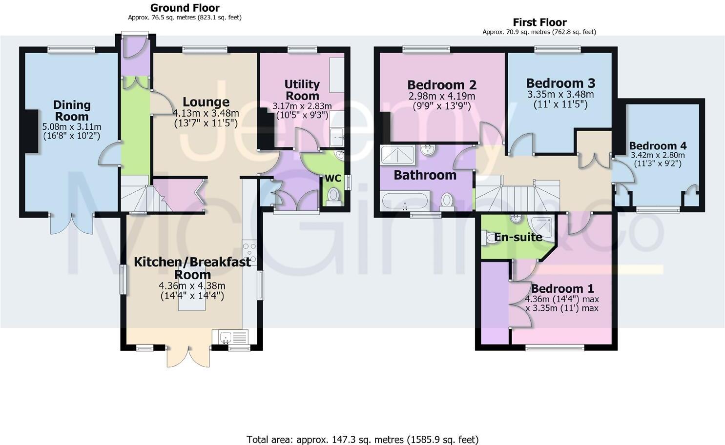 Headland Close, Welford On Avon, Stratford-Upon-Avon floorplan