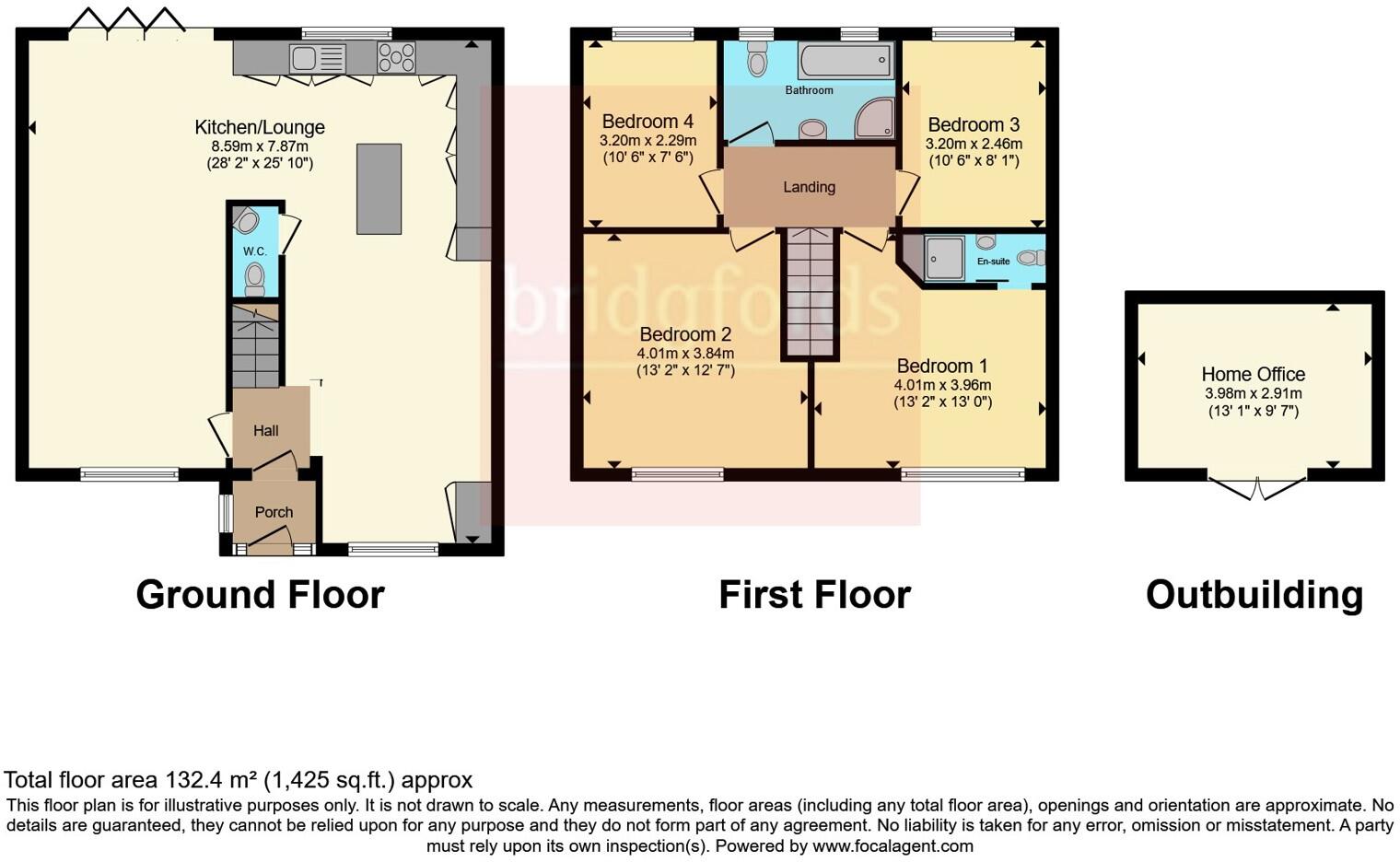 Surrey Road, Gawsworth, Macclesfield, Cheshire, SK11 floorplan