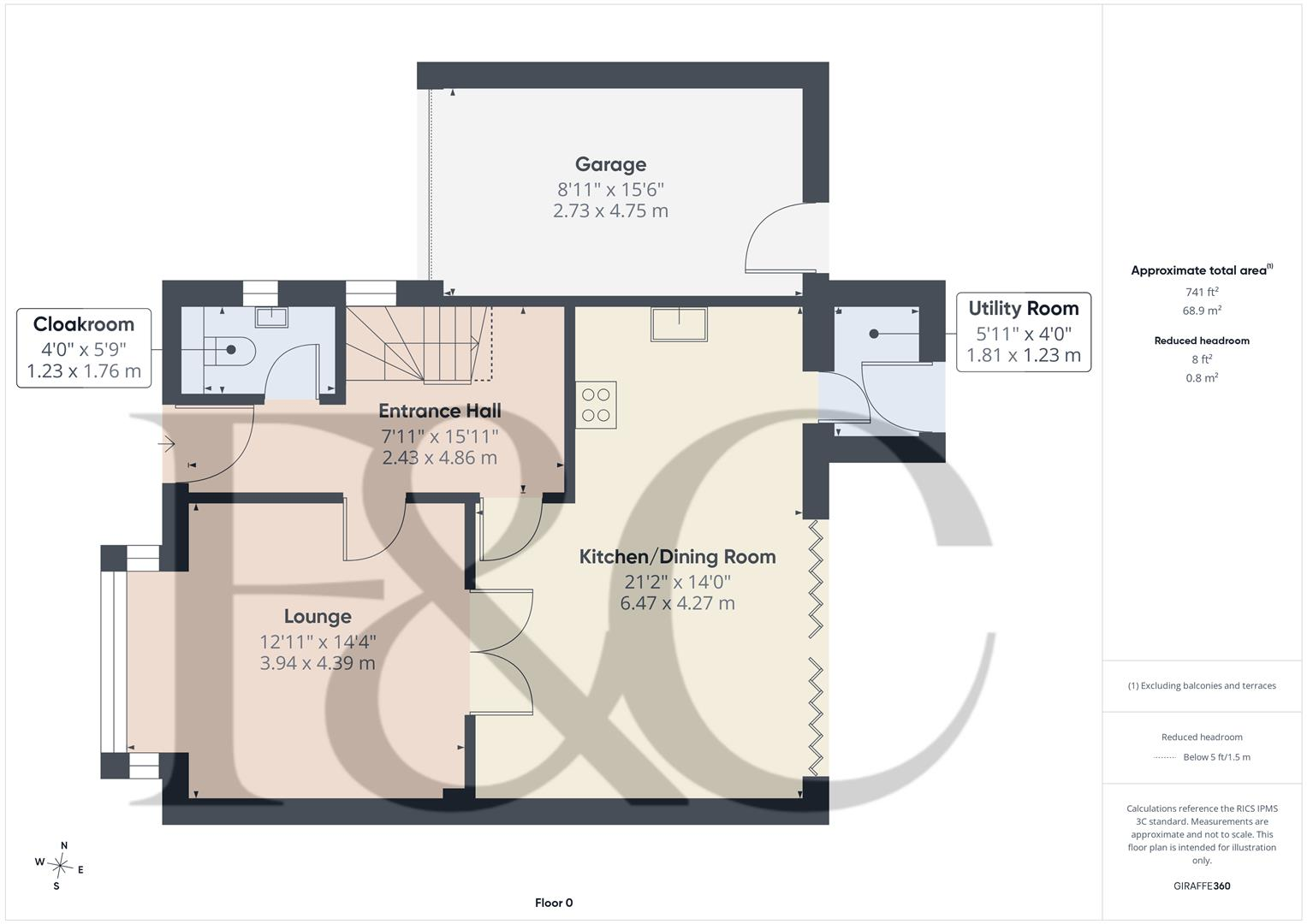New Zealand Lane, Duffield, Belper, Derbyshire floorplan
