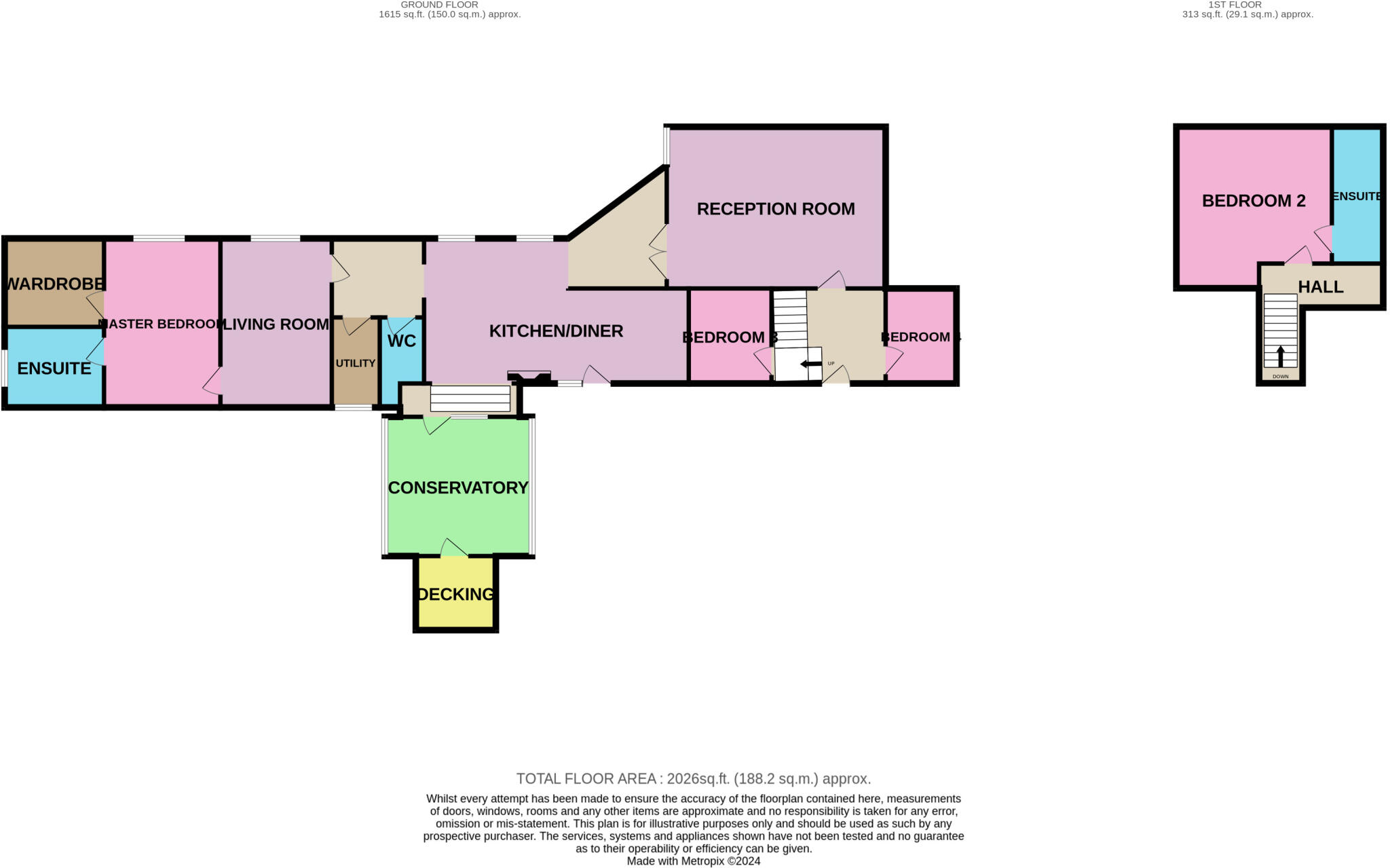 Granny Lane, Mirfield, West Yorkshire, WF14 floorplan