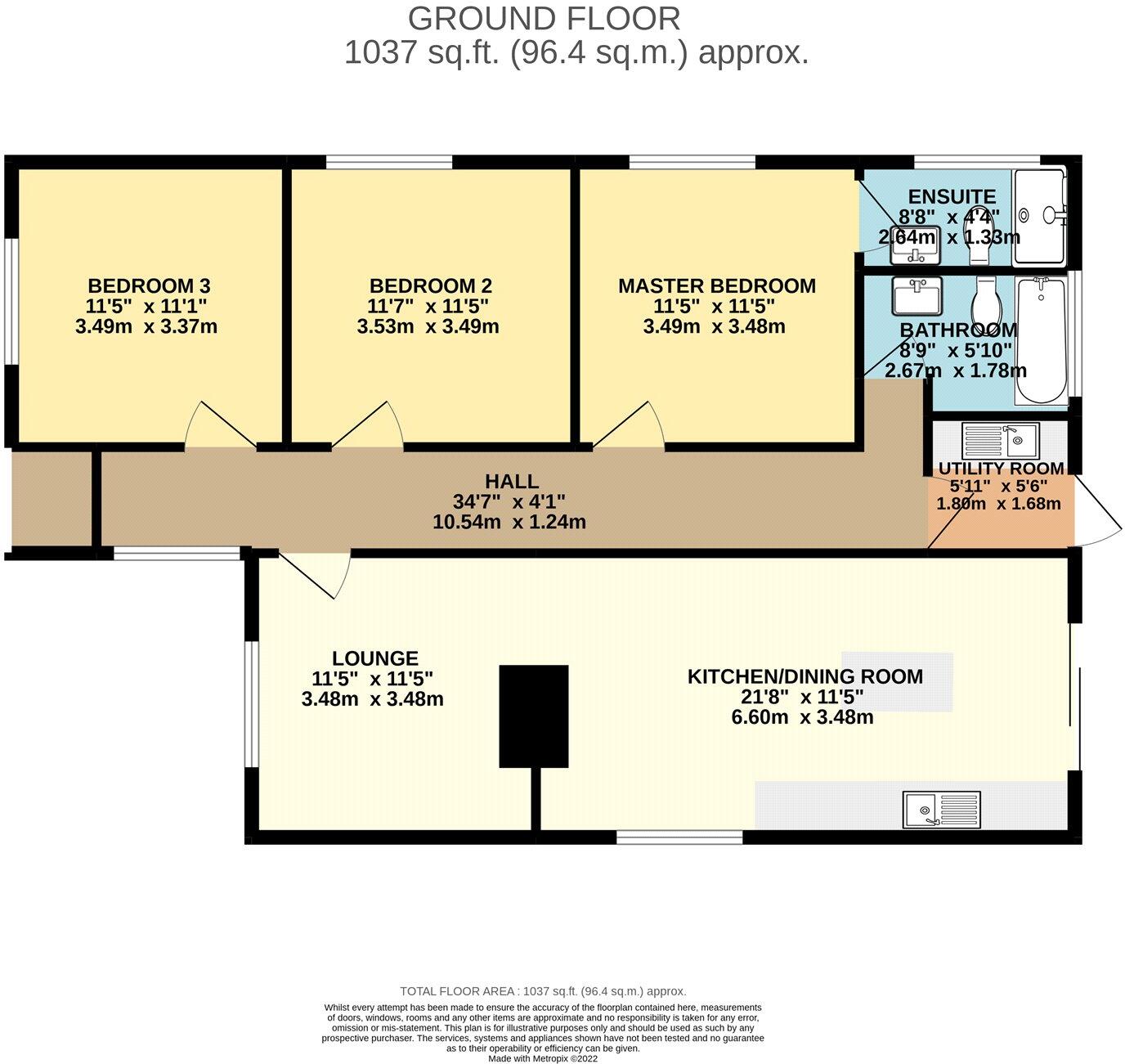 St Johns Street, Beck Row, Bury St. Edmunds, Suffolk, IP28 floorplan