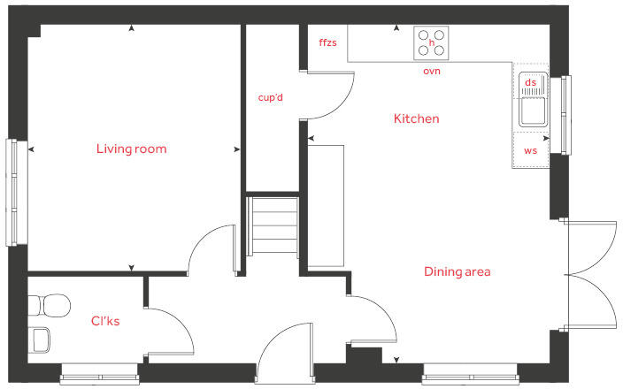 Cooper Fields, 
Holden Fold,
Darwen,
BB3 floorplan