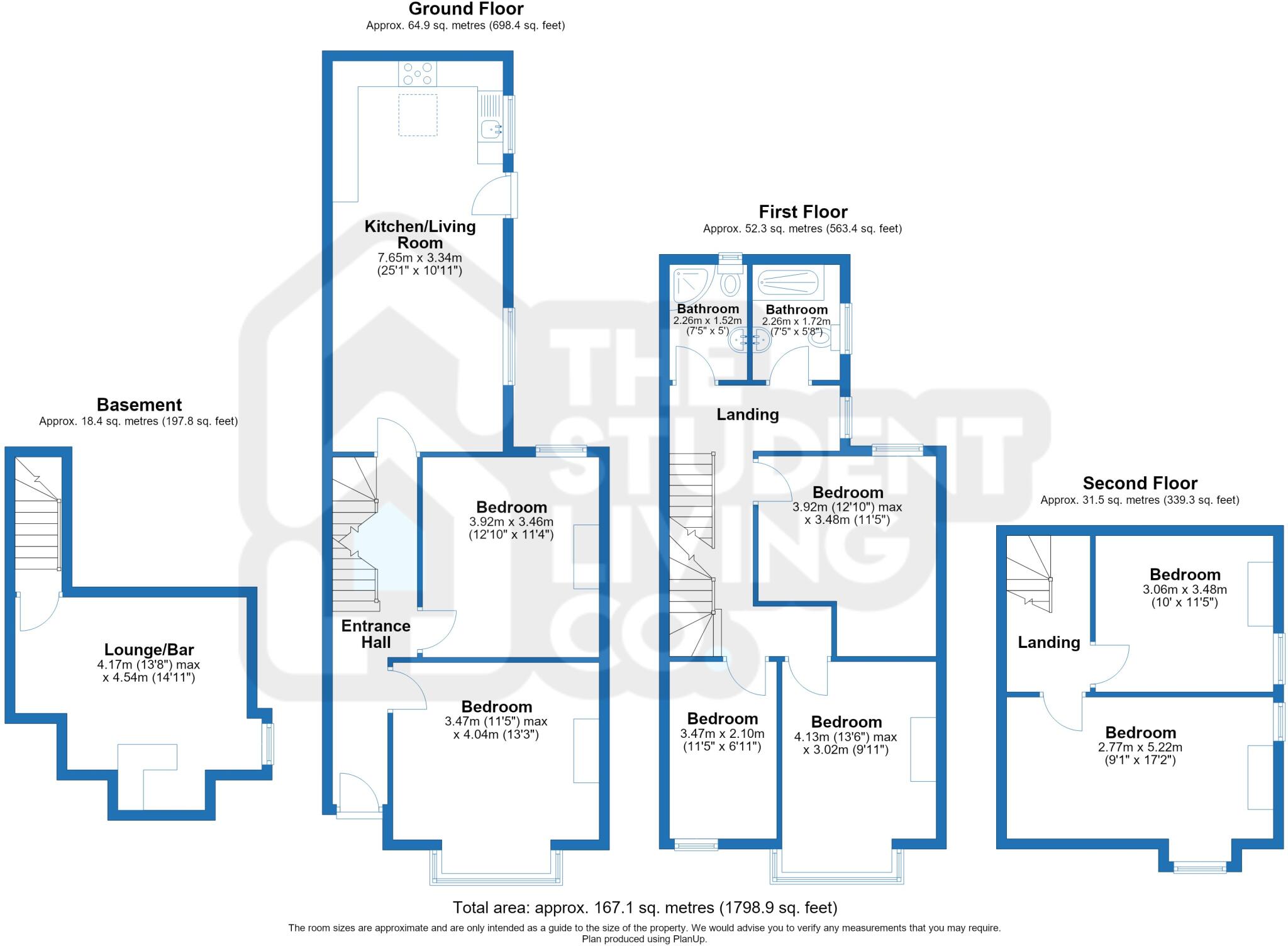 Albert Grove, Lenton floorplan