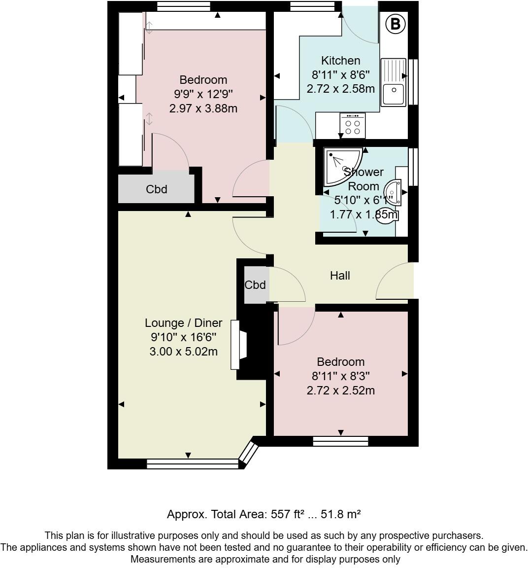 Ashleigh Road, Kendal, Cumbria, LA9 floorplan