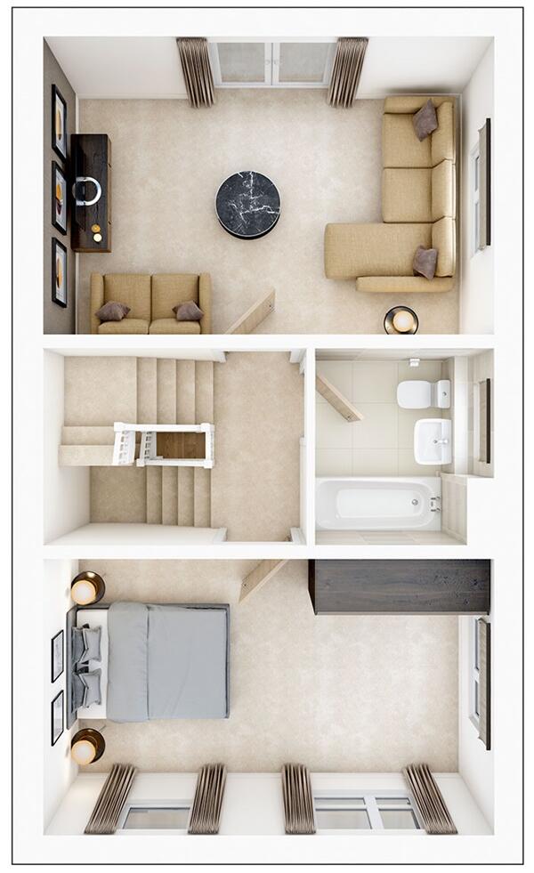 Dobbins Avenue
West Cambourne
Cambridgeshire
CB23 6LL floorplan