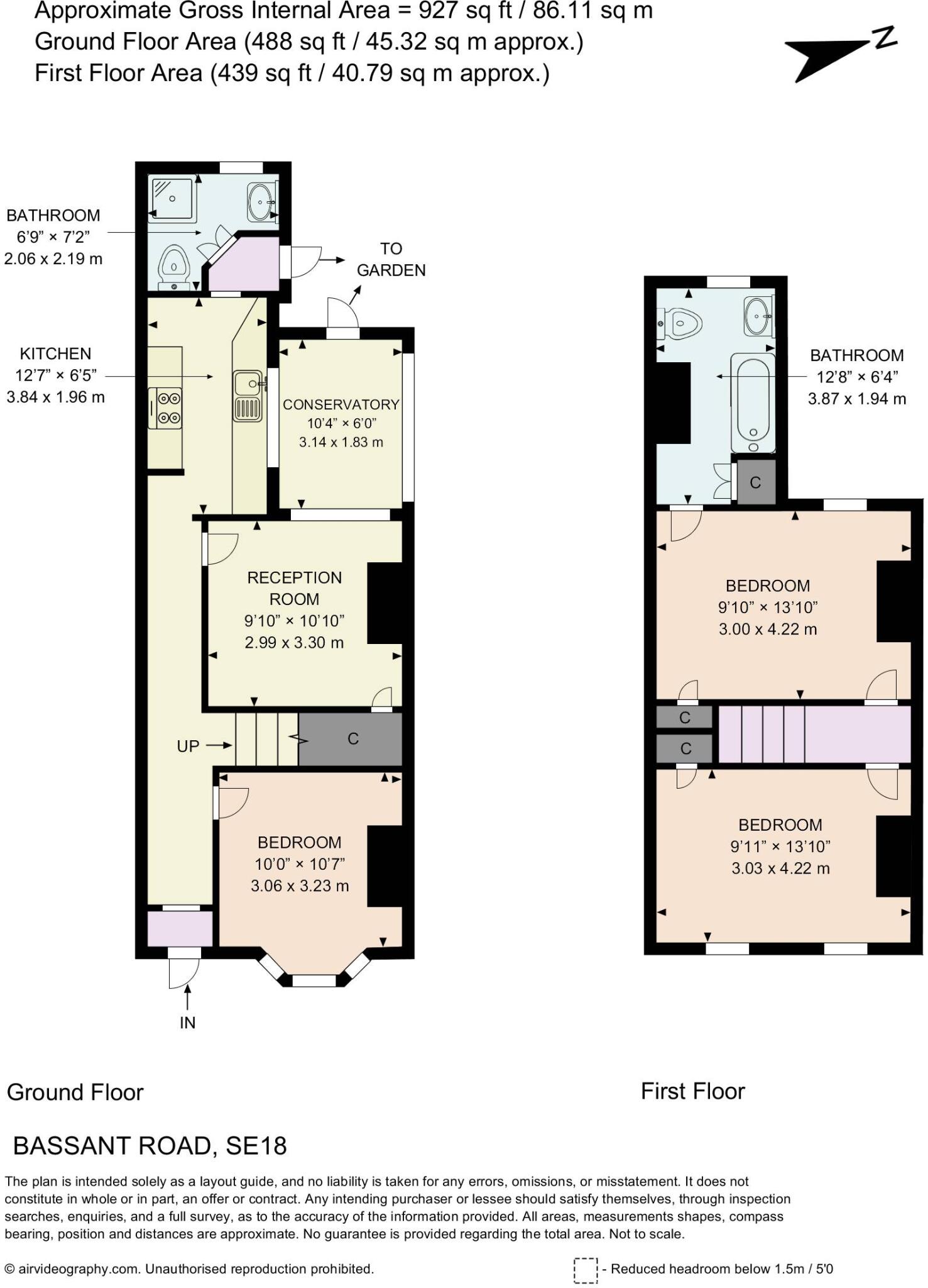 Bassant Road, London, SE18 floorplan
