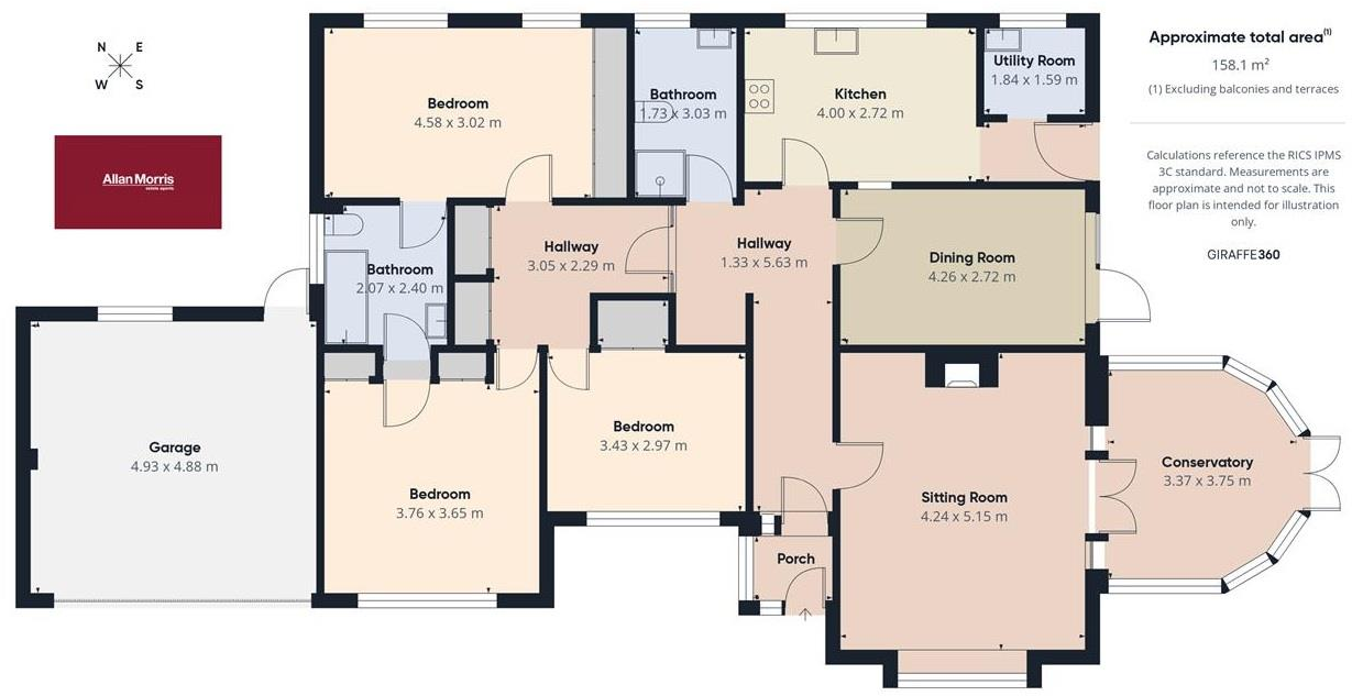 Britten Drive, Malvern floorplan