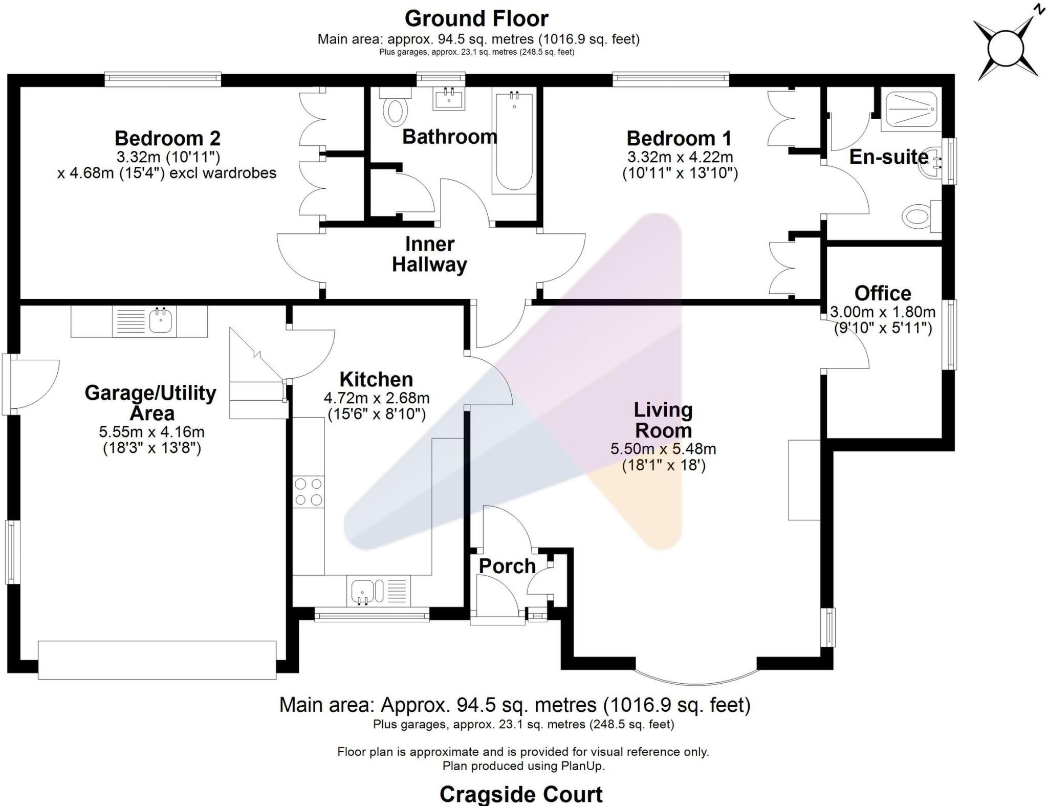Cragside Court, Rothbury, Morpeth, Northumberland floorplan