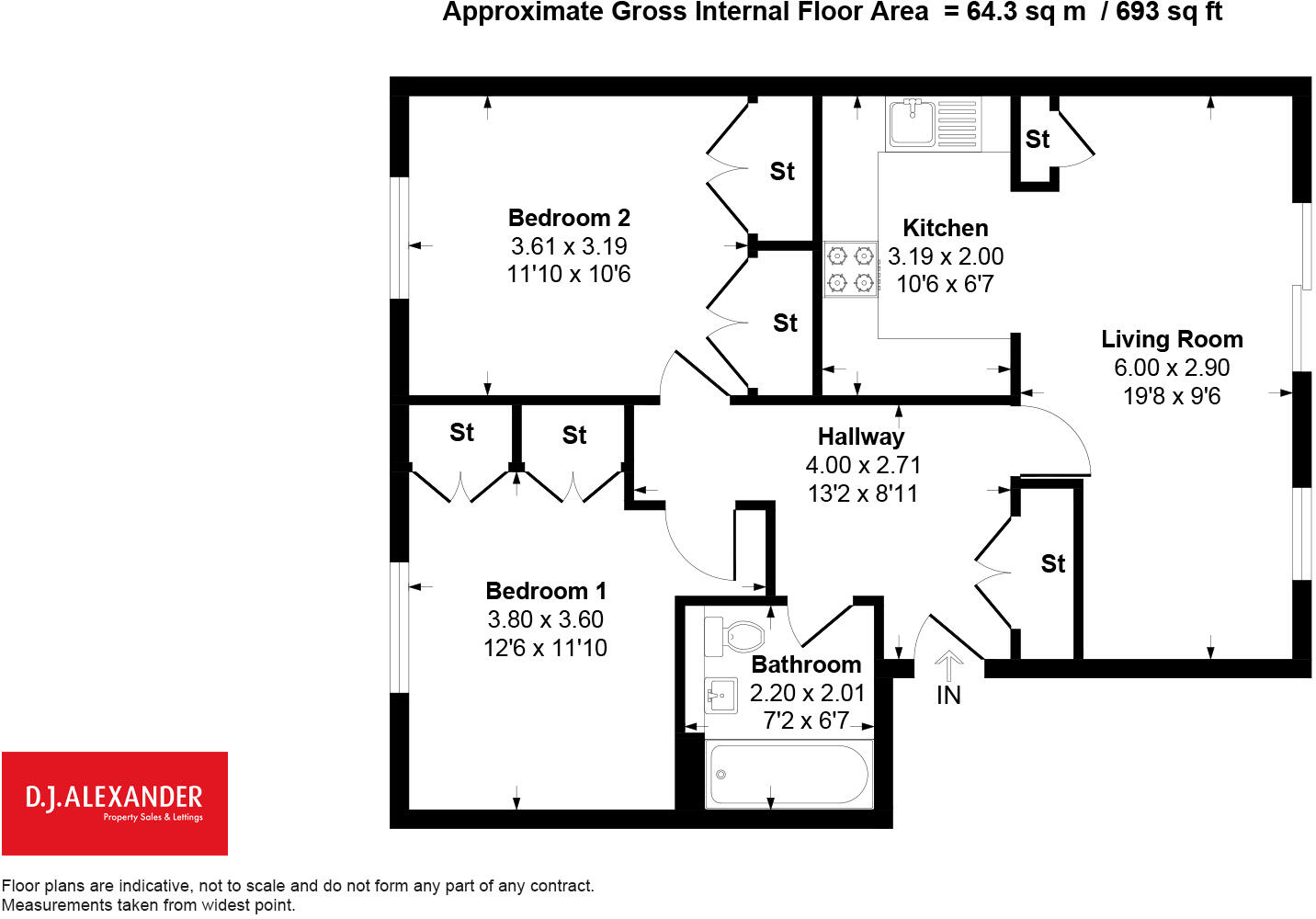 Maida Street, Glasgow, Glasgow City, G43 floorplan