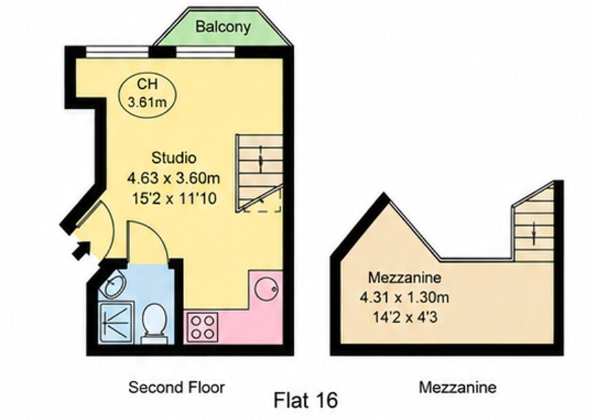 Penywern Road, SW5 floorplan