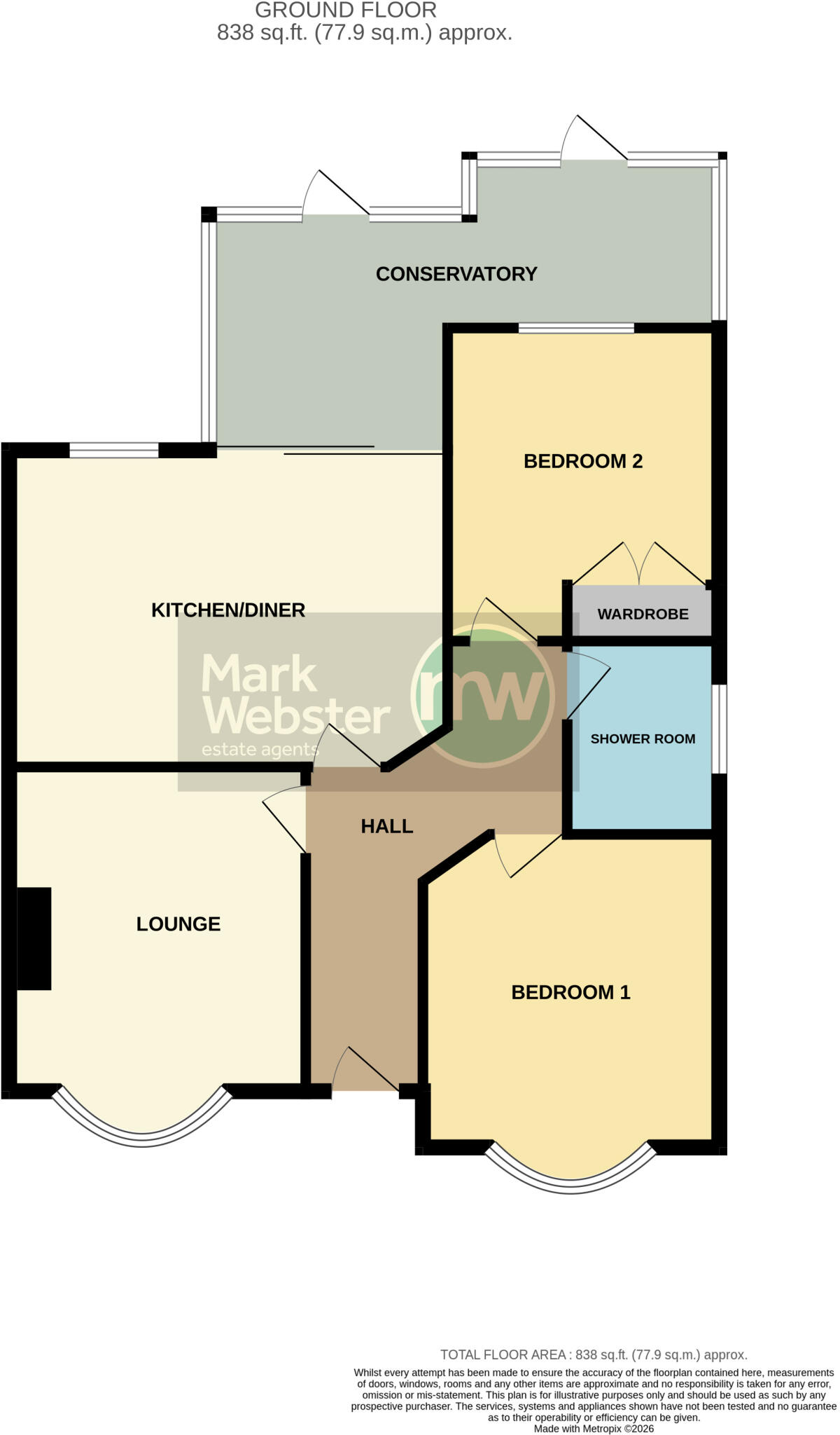 Coleshill Road, Atherstone floorplan