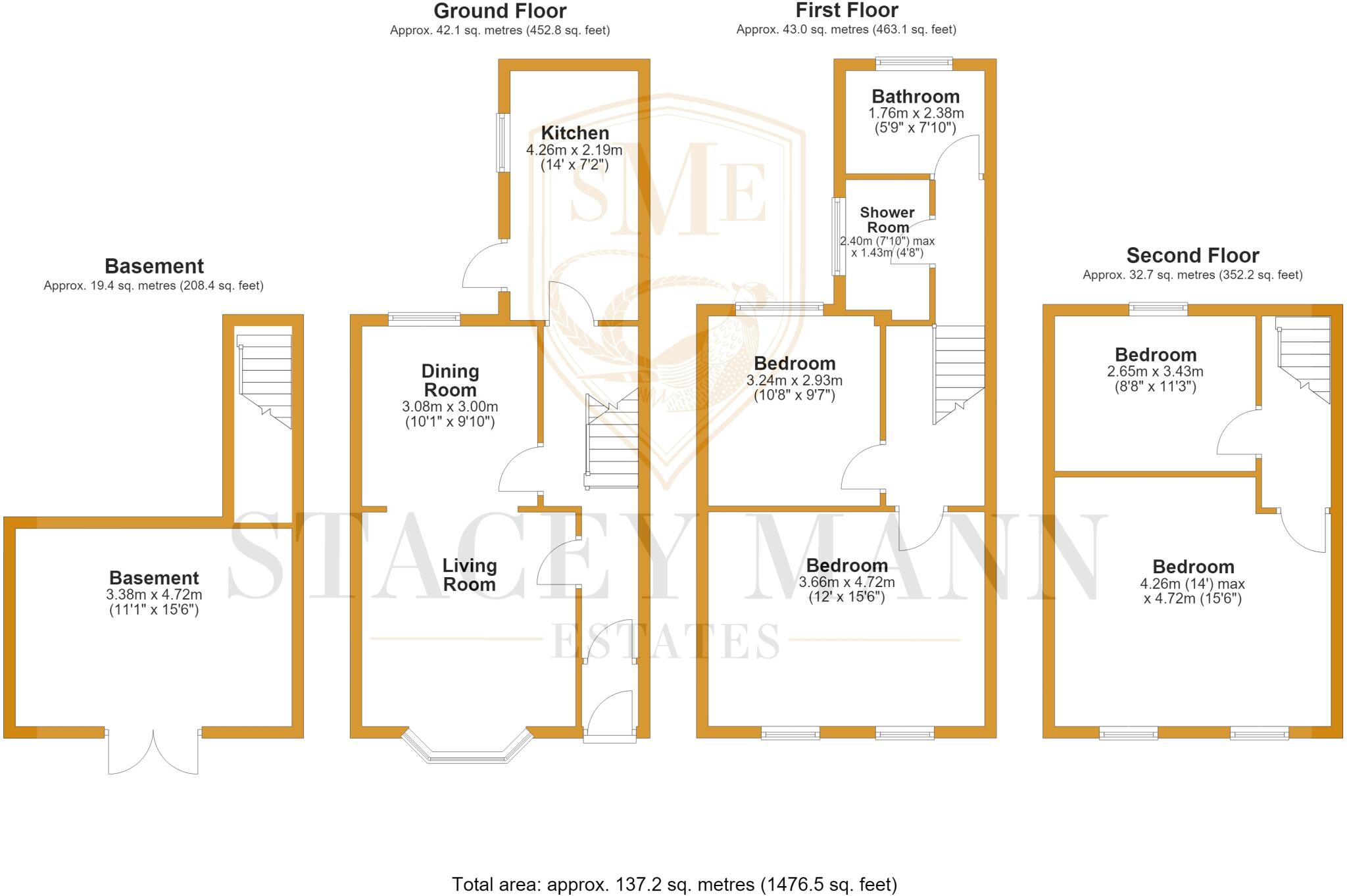 Clarence Street, Penzance, TR18 floorplan