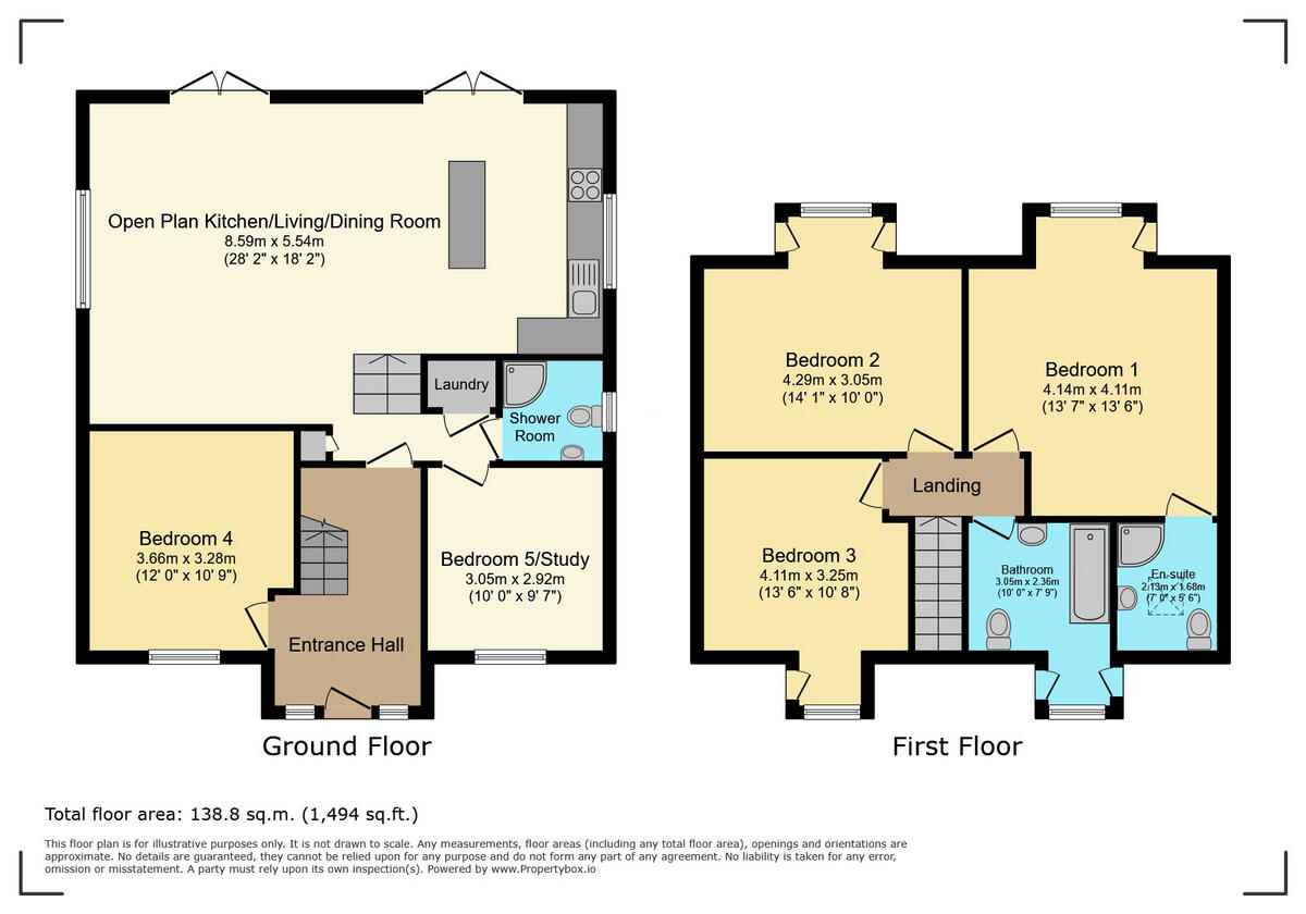 Calbourne Road, Newport, PO30 floorplan