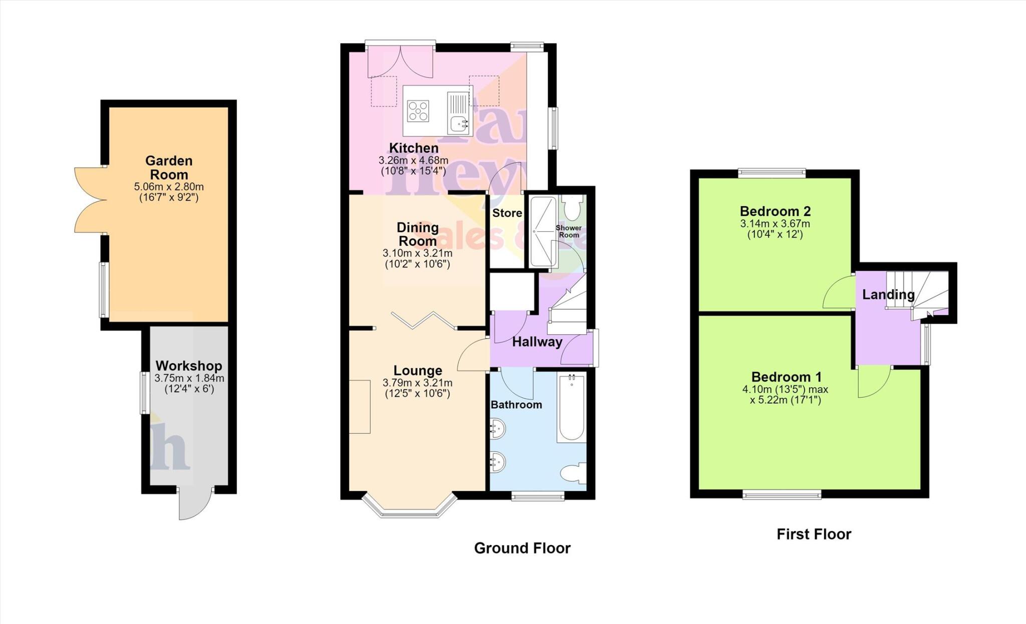 Buckingham Road, Morecambe floorplan