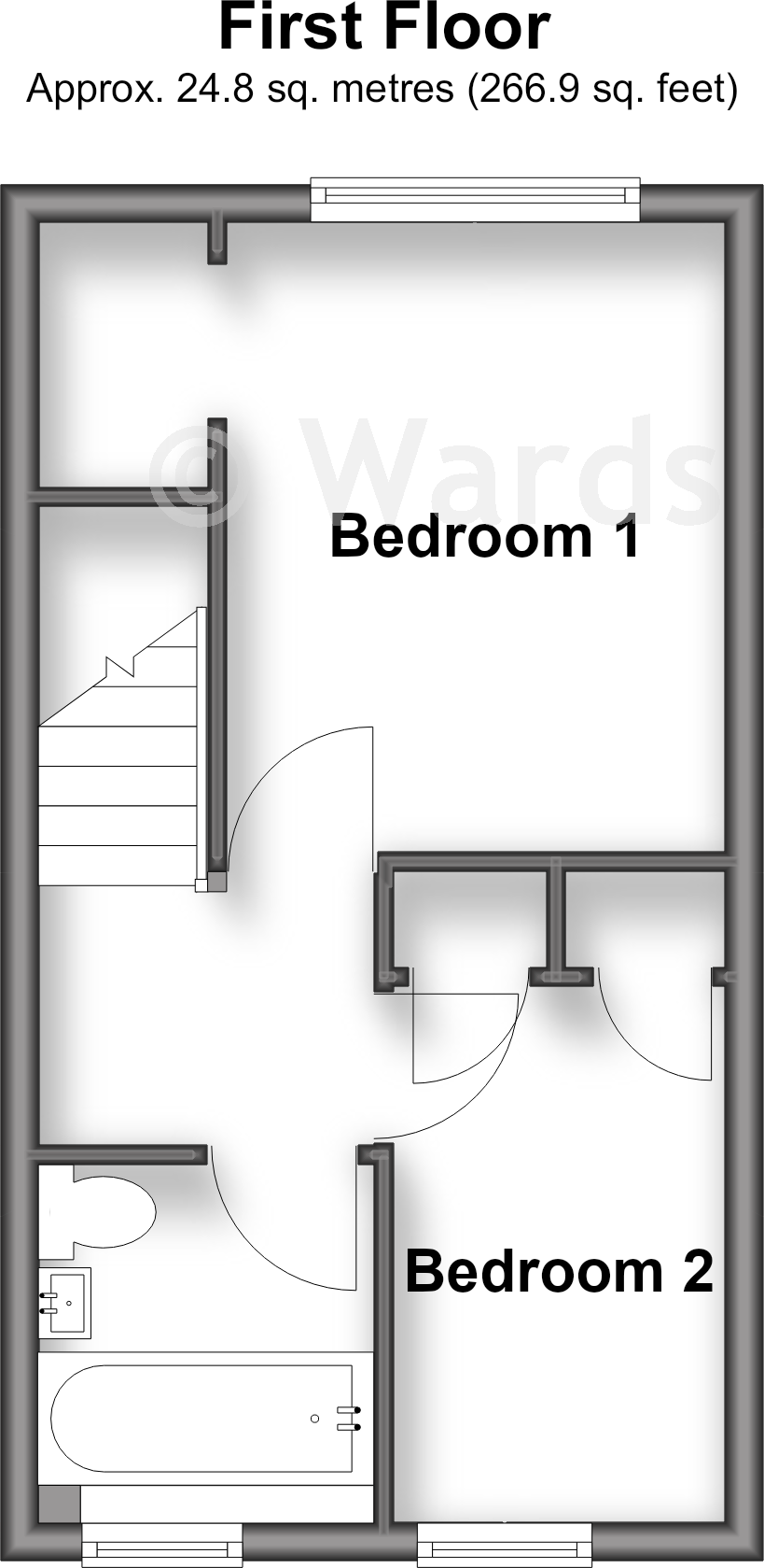 Brookdene, Five Oak Green, Tonbridge, Kent floorplan