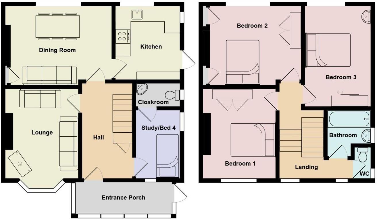 Milton Road, Penarth floorplan