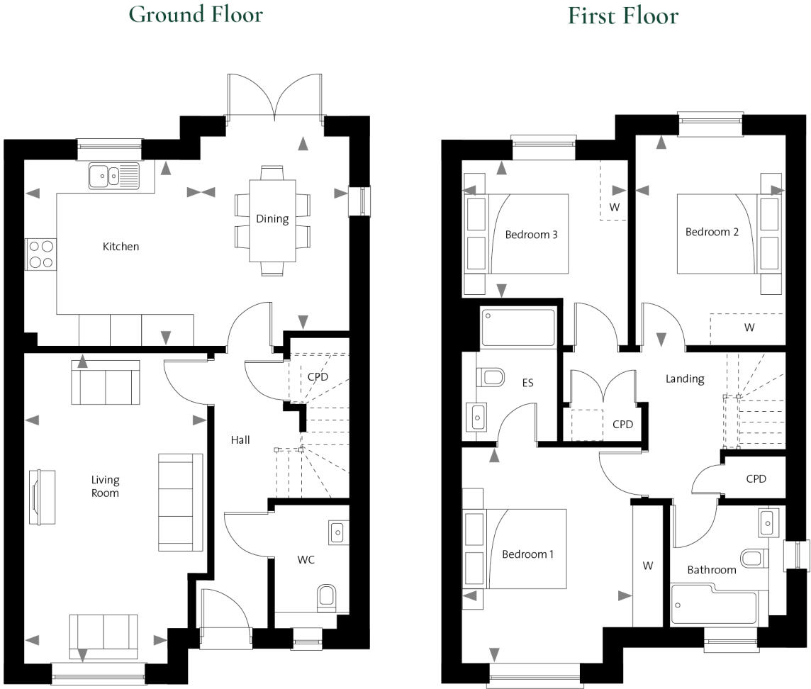 Brimstone Place, Little Dunmow, Essex, CM6 floorplan