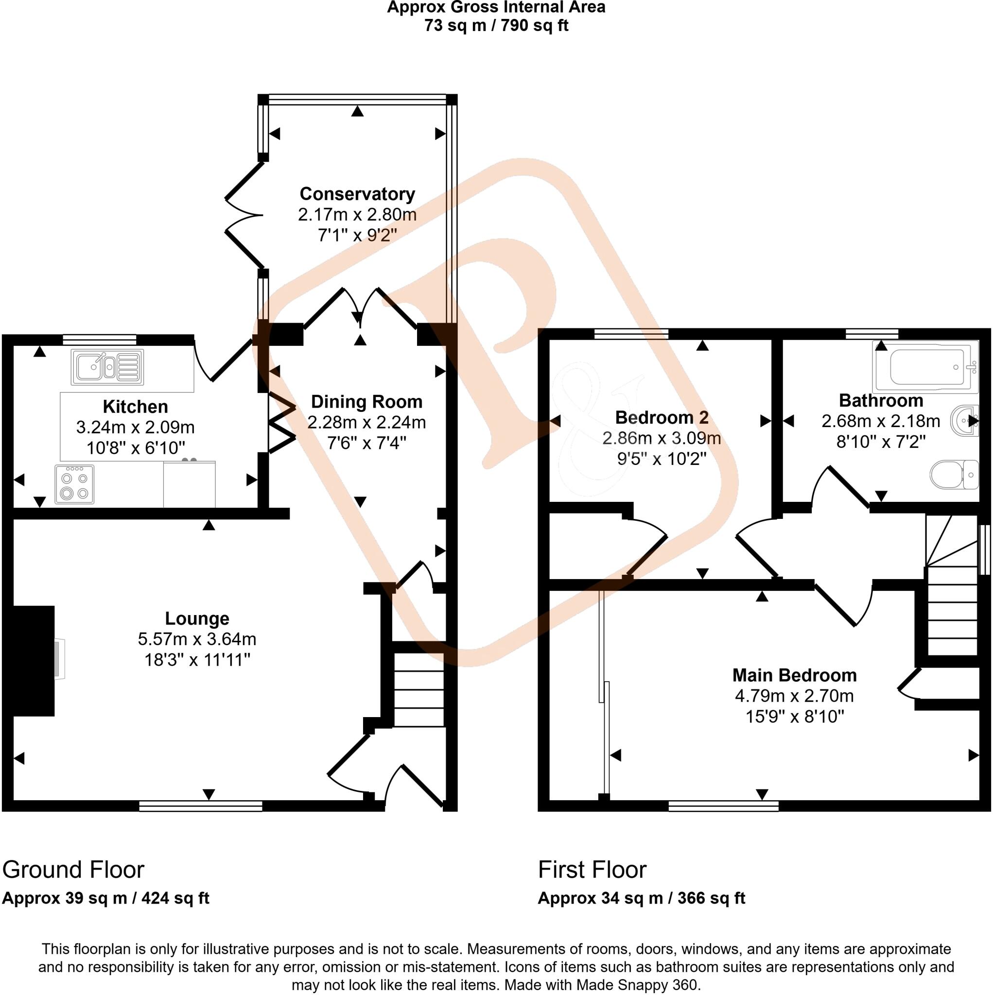 Queens Road, West Bergholt, Colchester, Essex, CO6 floorplan
