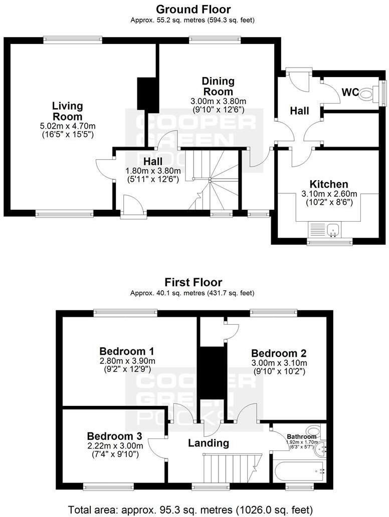 Marlbrook Way, Roden, Telford floorplan