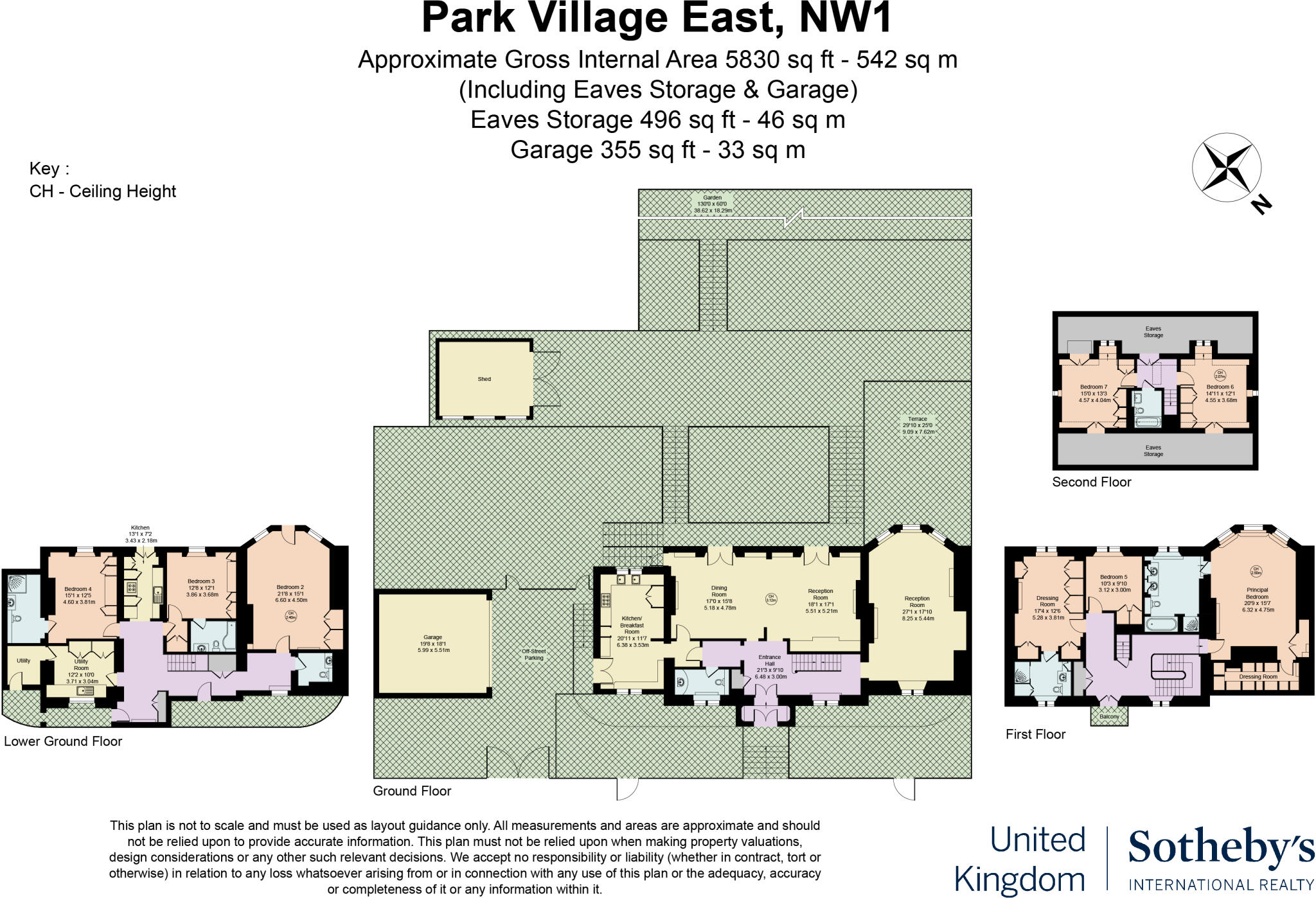 Park Village East, Regent's Park, London, NW1, United Kingdom floorplan