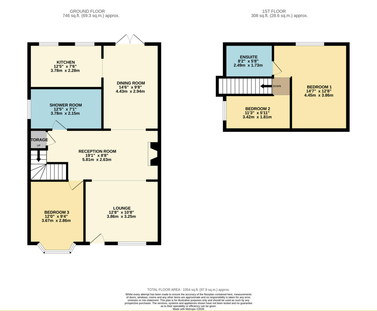 Rawreth Lane, Rayleigh, SS6 9 floorplan