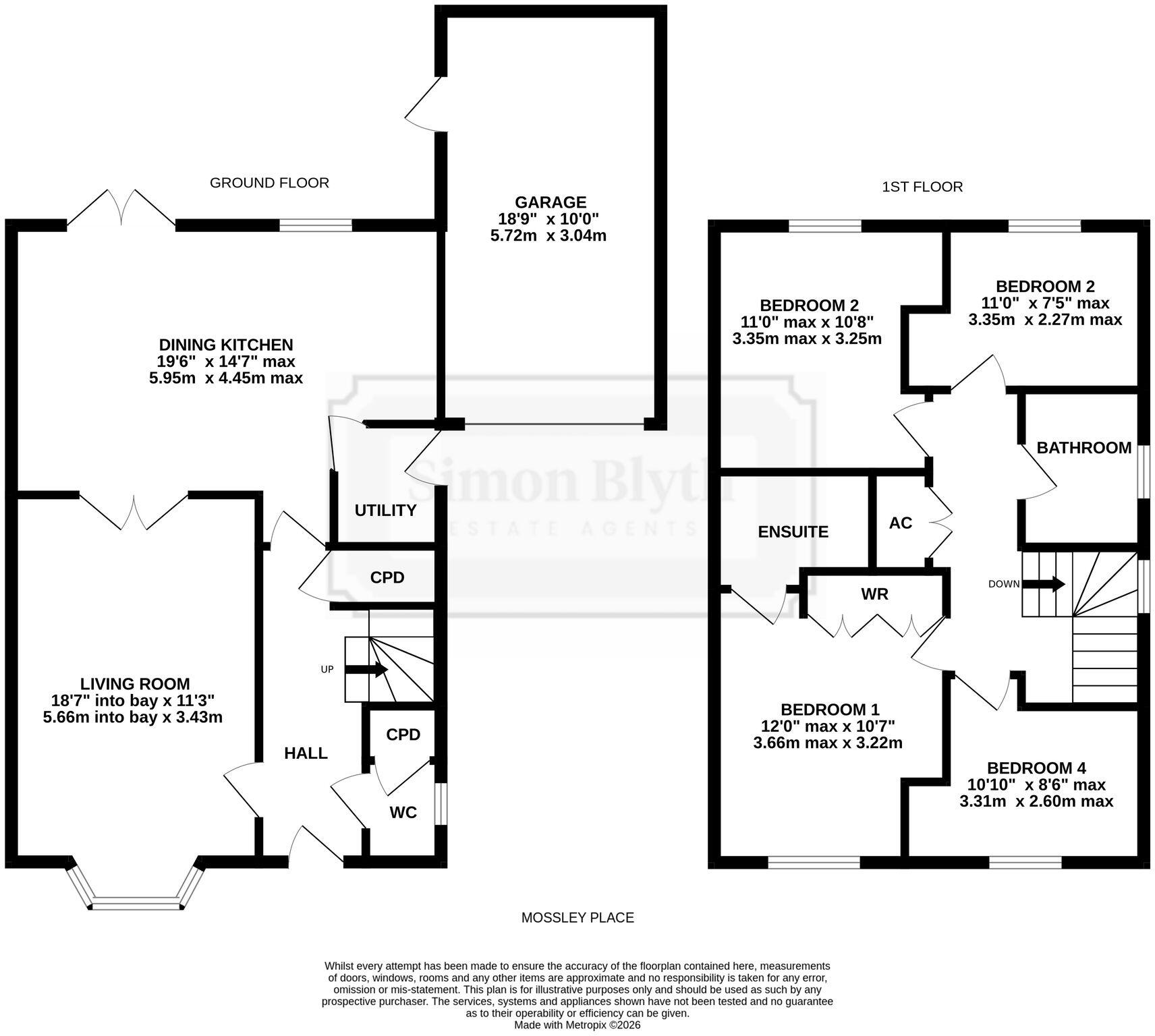 Mossley Place, Penistone floorplan