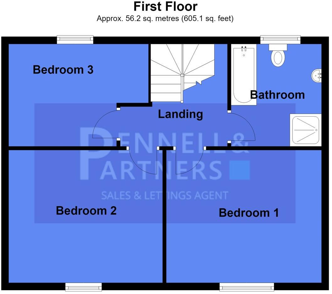Burnt House Road, Turves, Whittlesey, PE7 floorplan