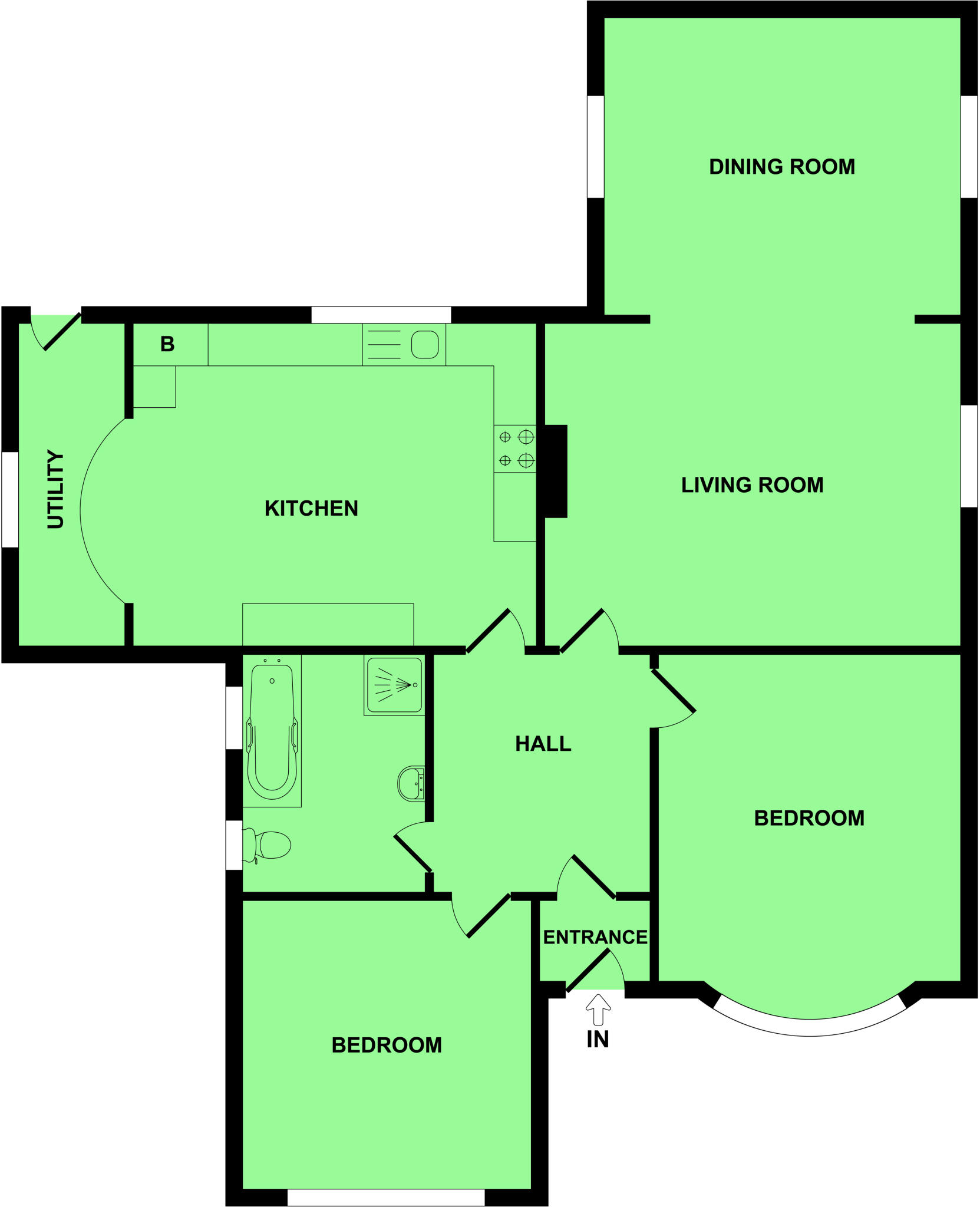 Stanley Avenue, Gorleston floorplan