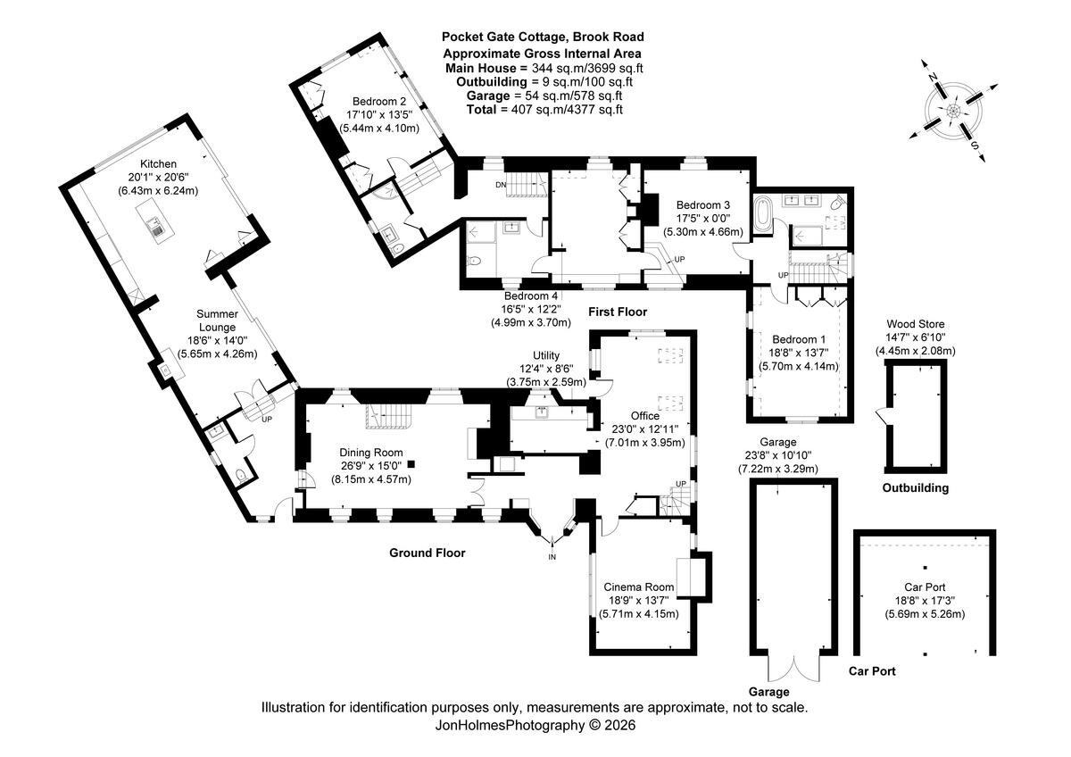 Brook Road, Woodhouse Eaves, LE12 floorplan