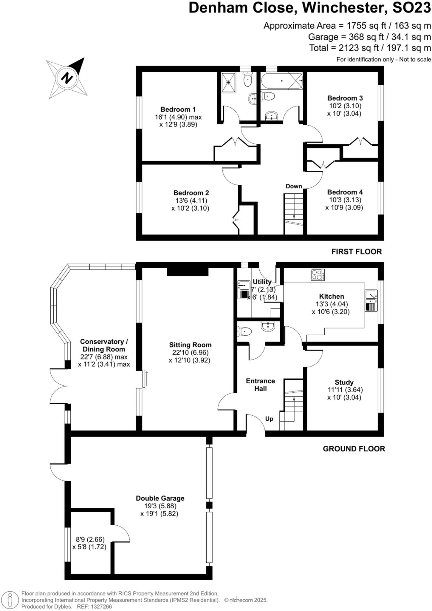 Denham Close, Winchester, SO23 floorplan