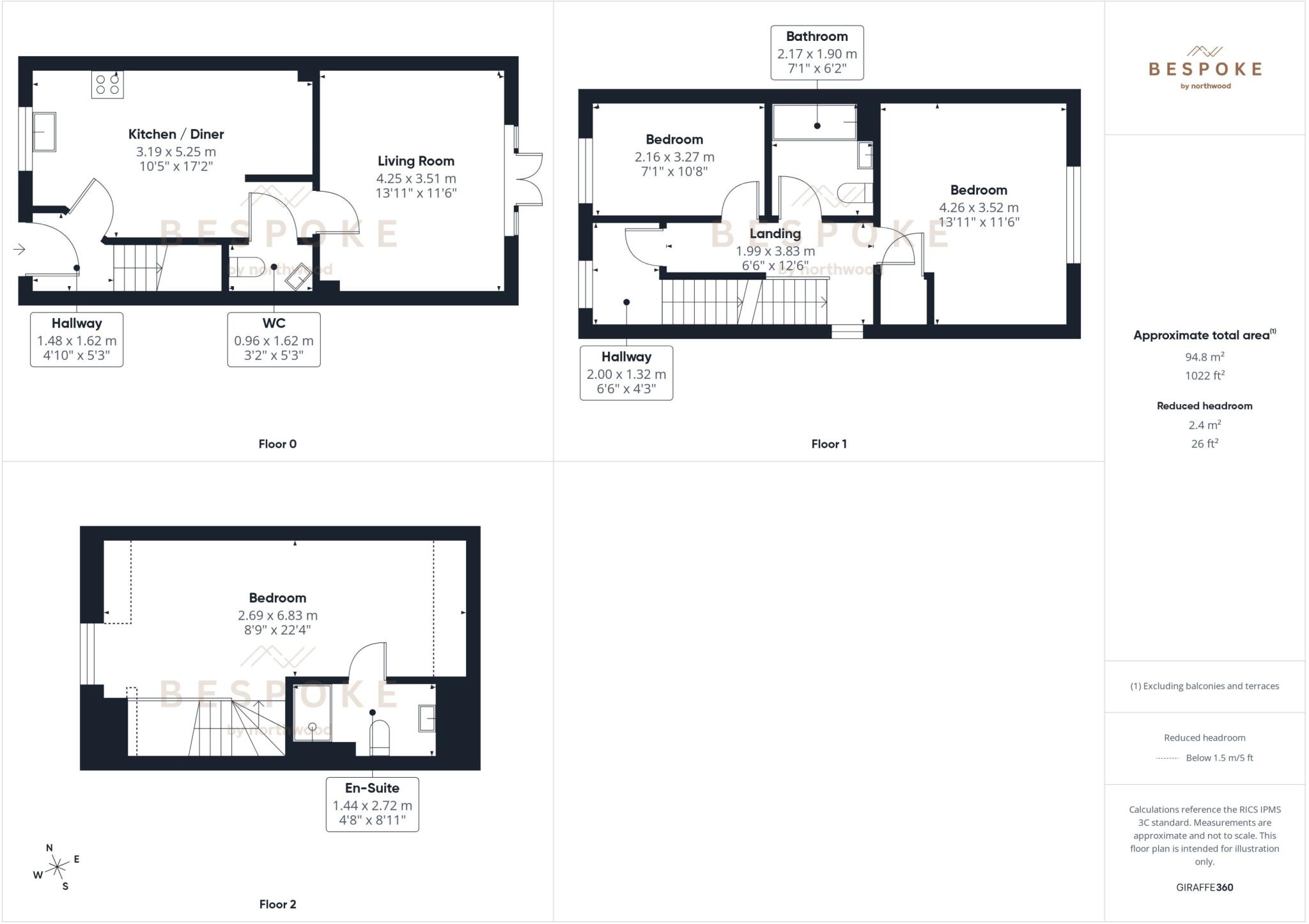 Palmer Close, Sandbach, CW11 floorplan