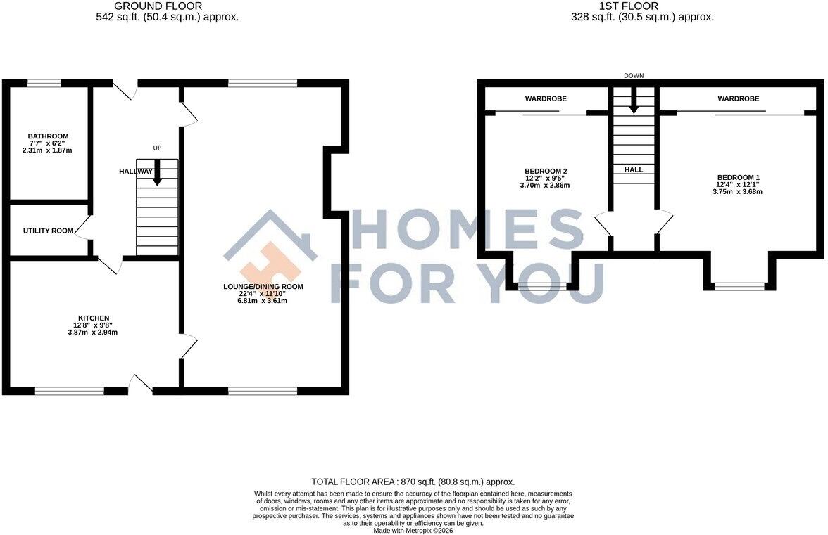 Norwood Avenue, Bonnybridge, FK4 floorplan