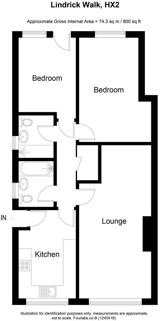 Lindrick Walk, Illingworth, Halifax floorplan
