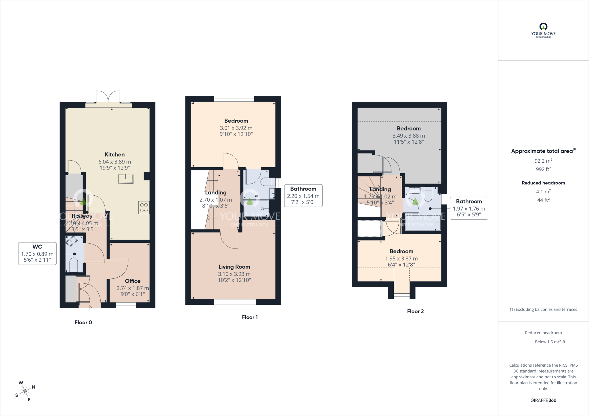Capesthorne Road, Teal Farm, Washington, NE38 floorplan