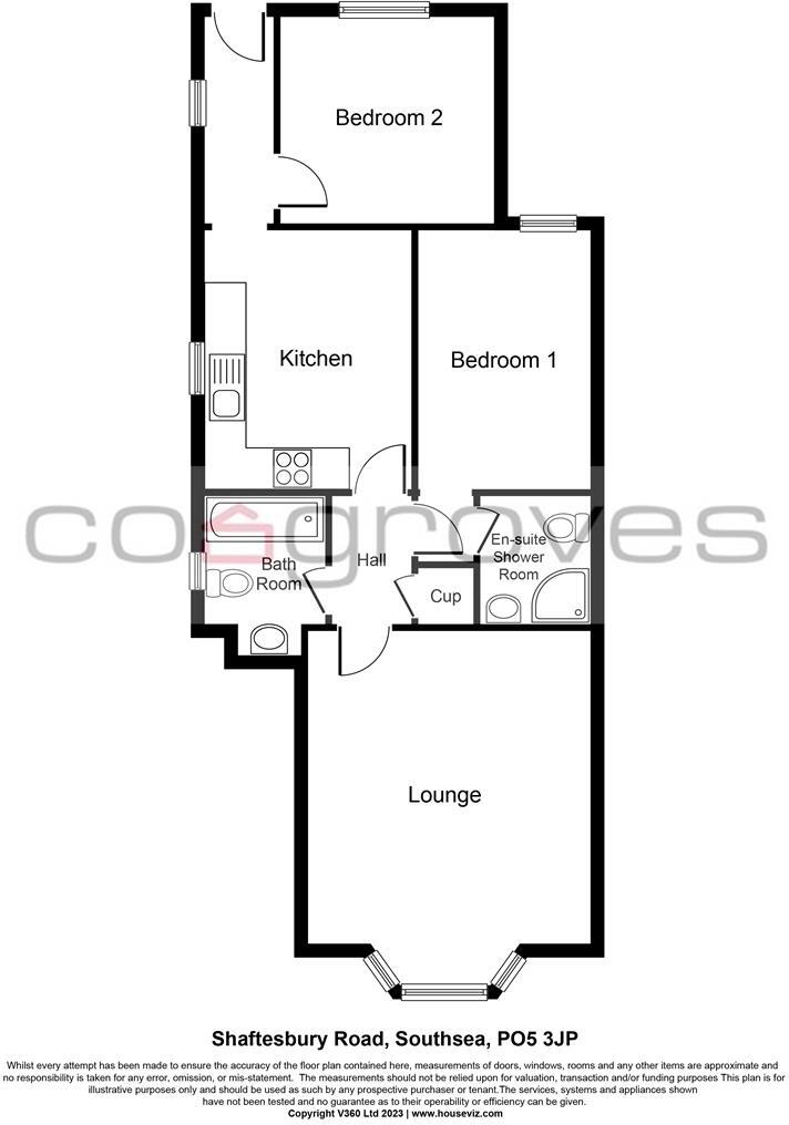 Shaftesbury Road, Southsea floorplan