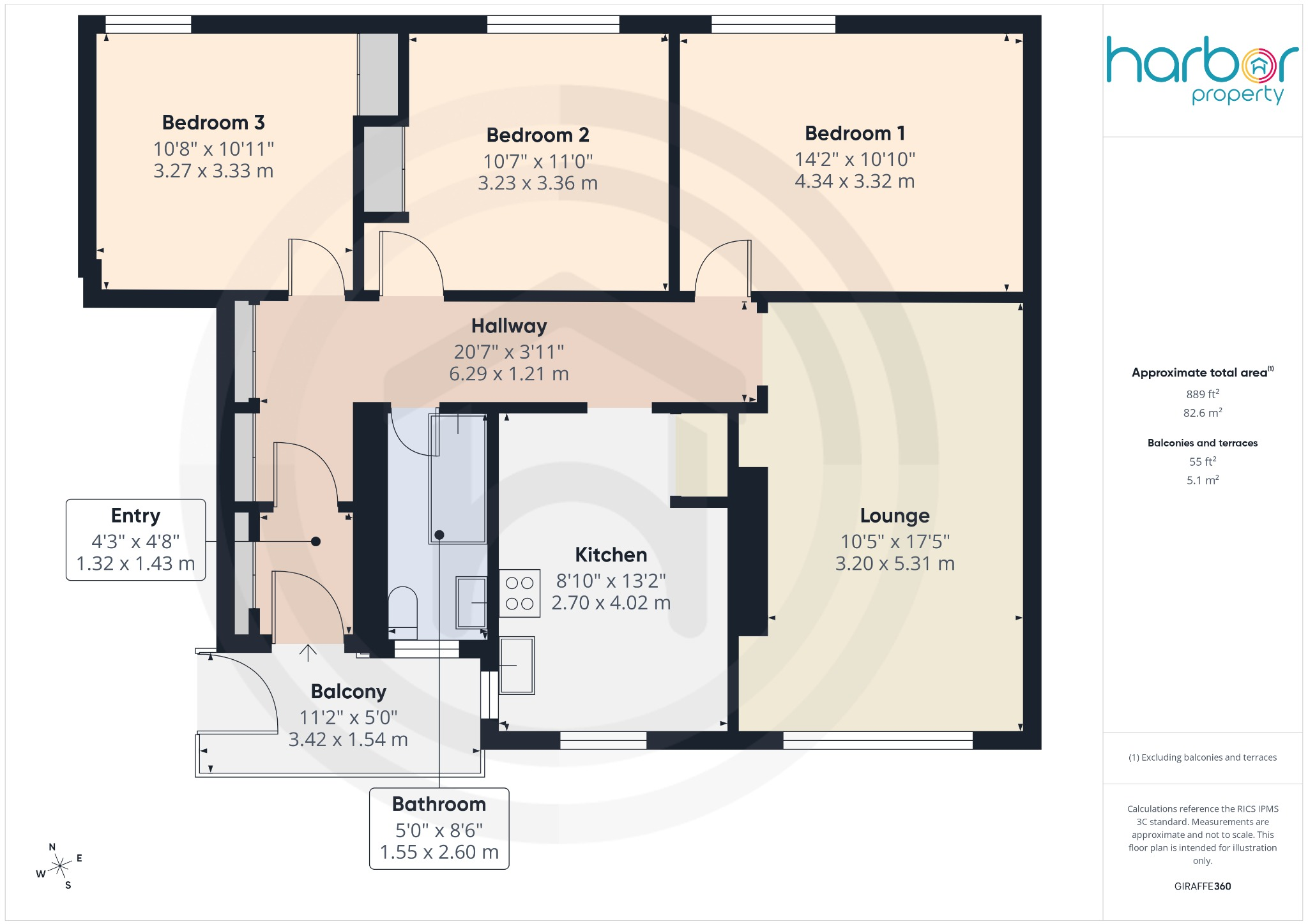 Ardnahoe Avenue, Glasgow, G42 0EU floorplan