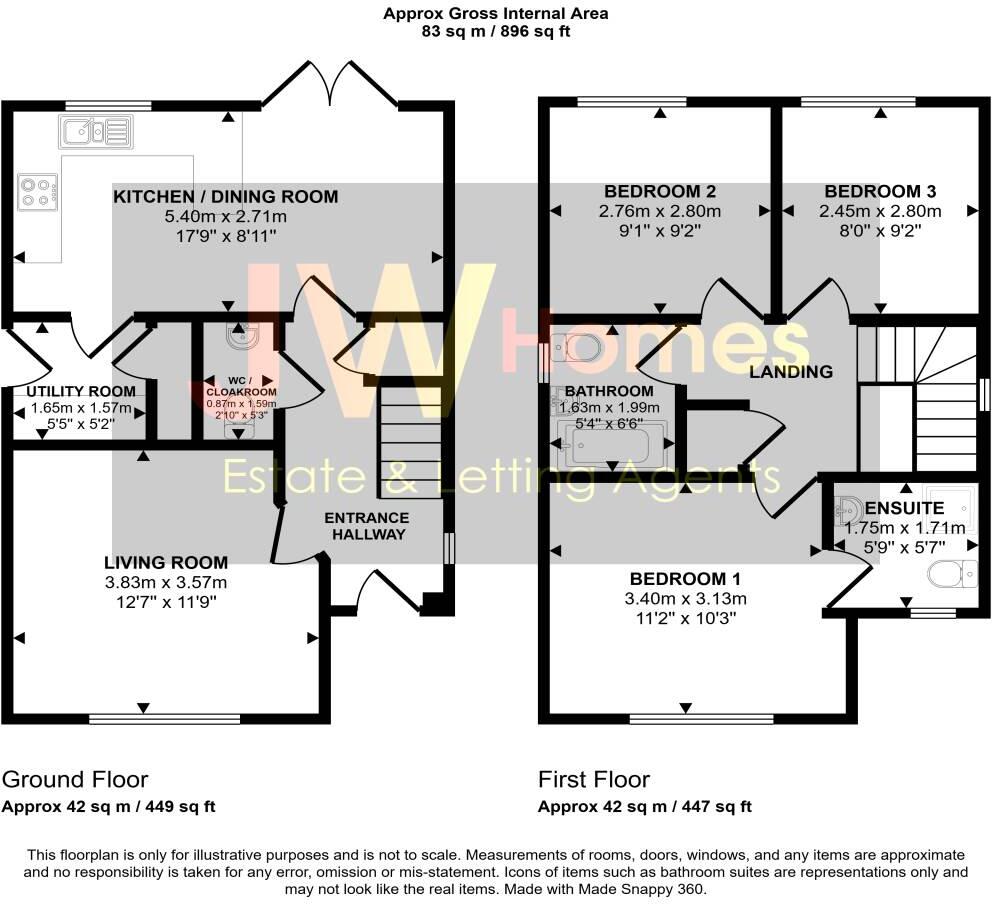 Cae'r Delyn, Oakdale, Blackwood floorplan