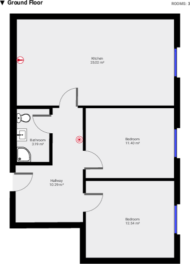 Canal House, Loughborough floorplan